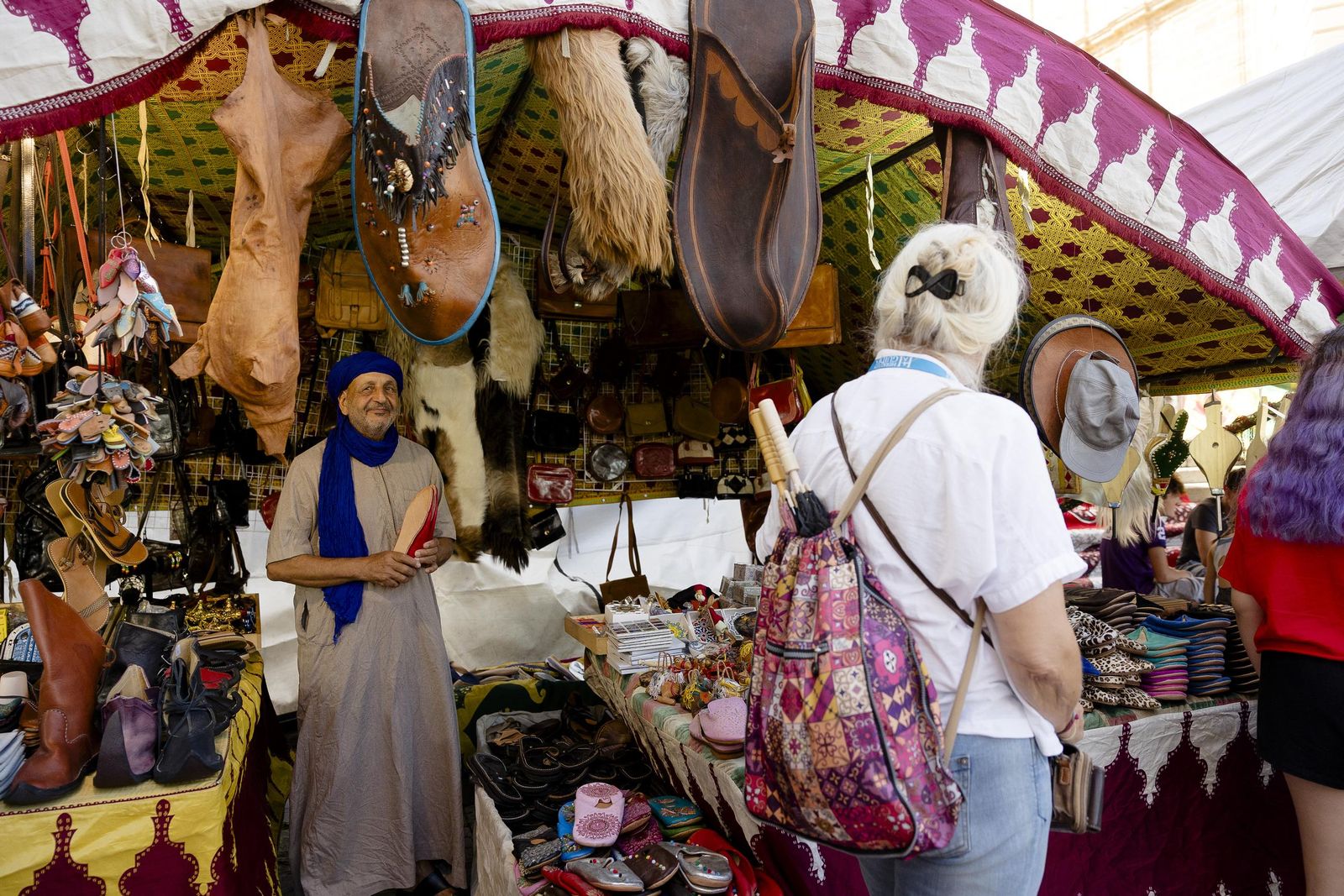 Imágenes de la inauguración del mercado andalusí