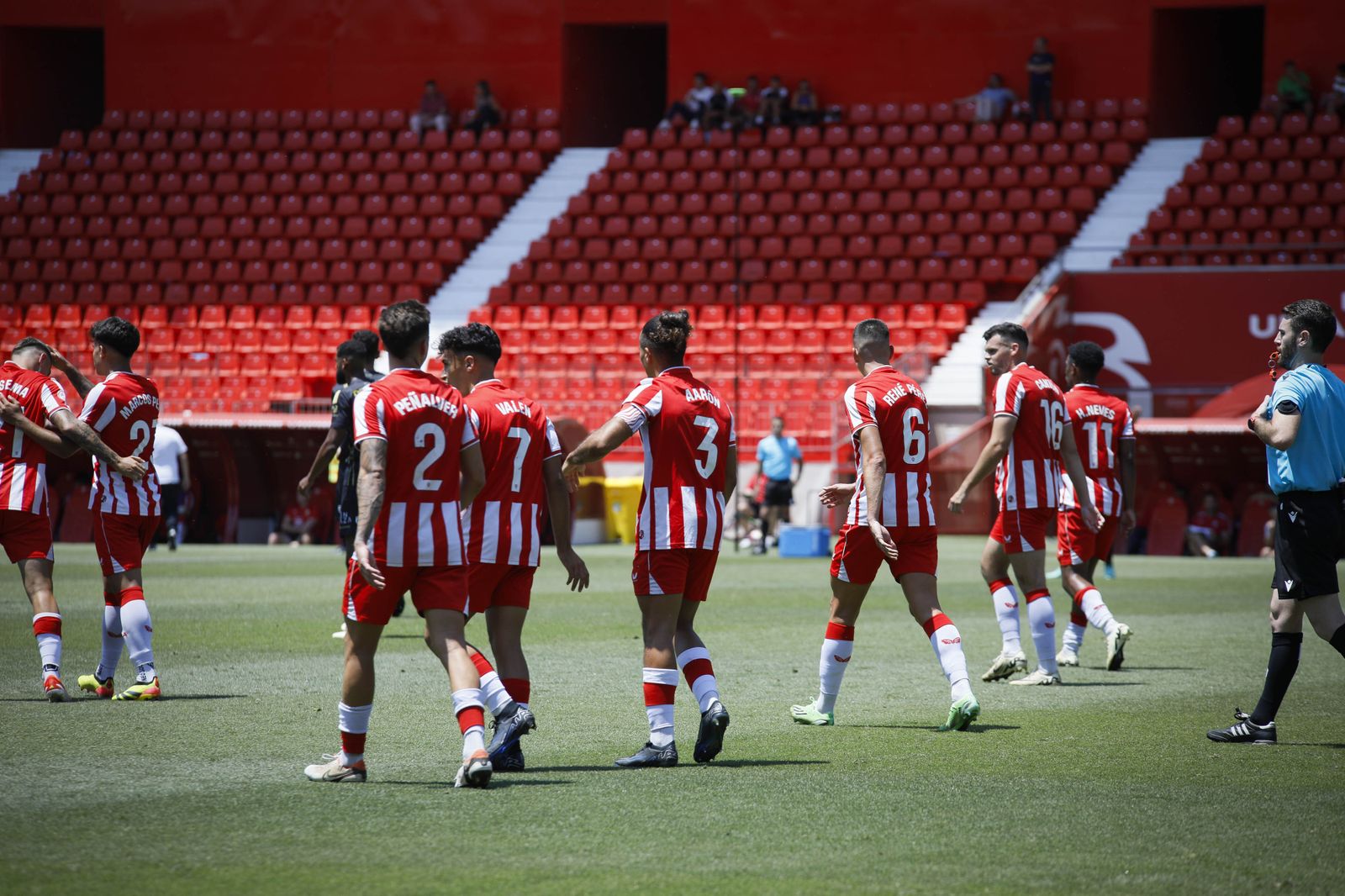 Imágenes del partido entre el Almería B y el Real Jaén