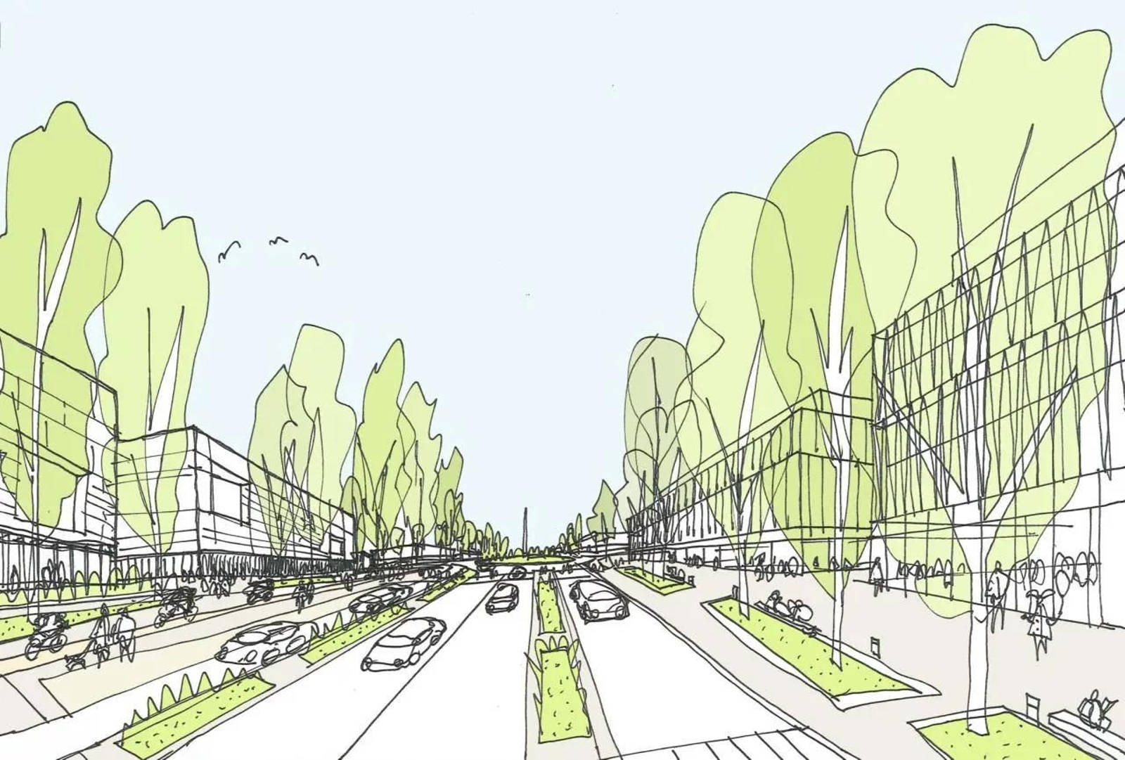 El nuevo eje Norte como principal elemento viario estructurante de la ciudad.