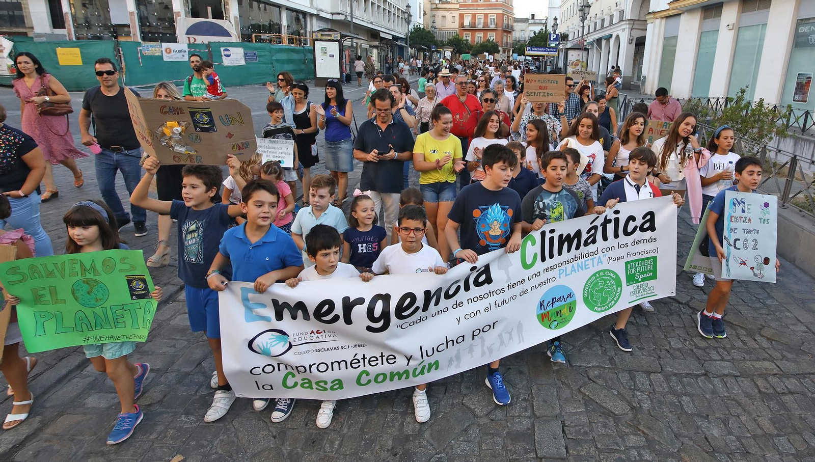 Imágenes de la manifestación por el cambio climático