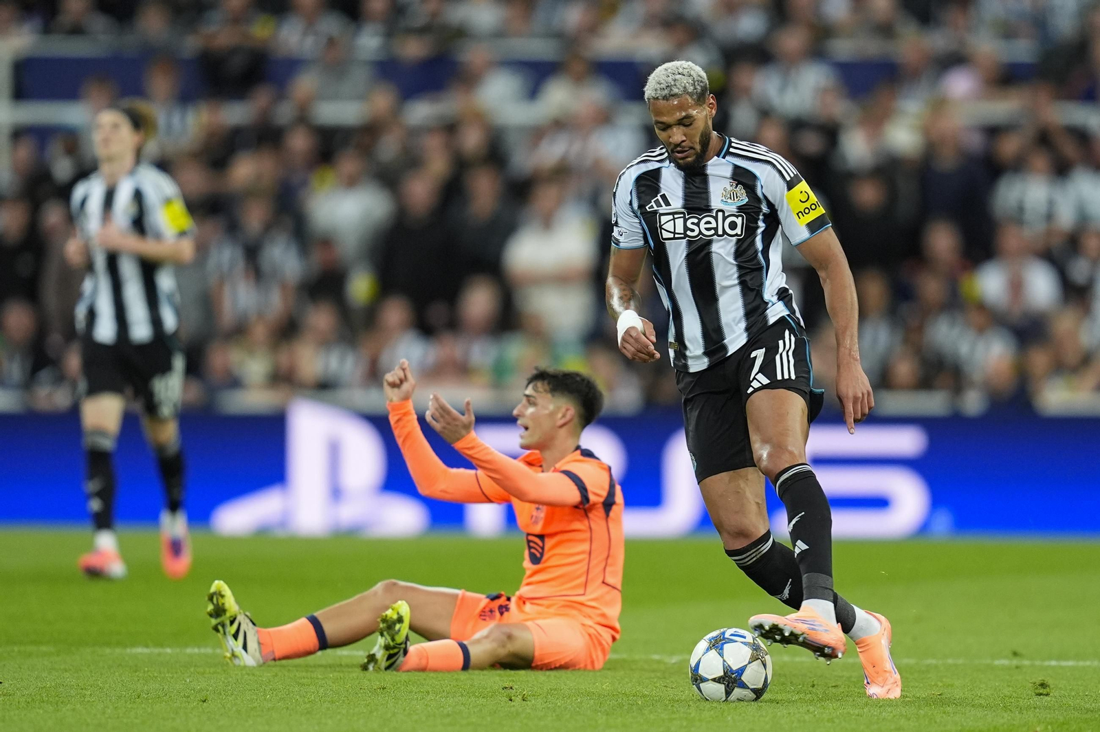 Las fotos del Newcastle-Barcelona