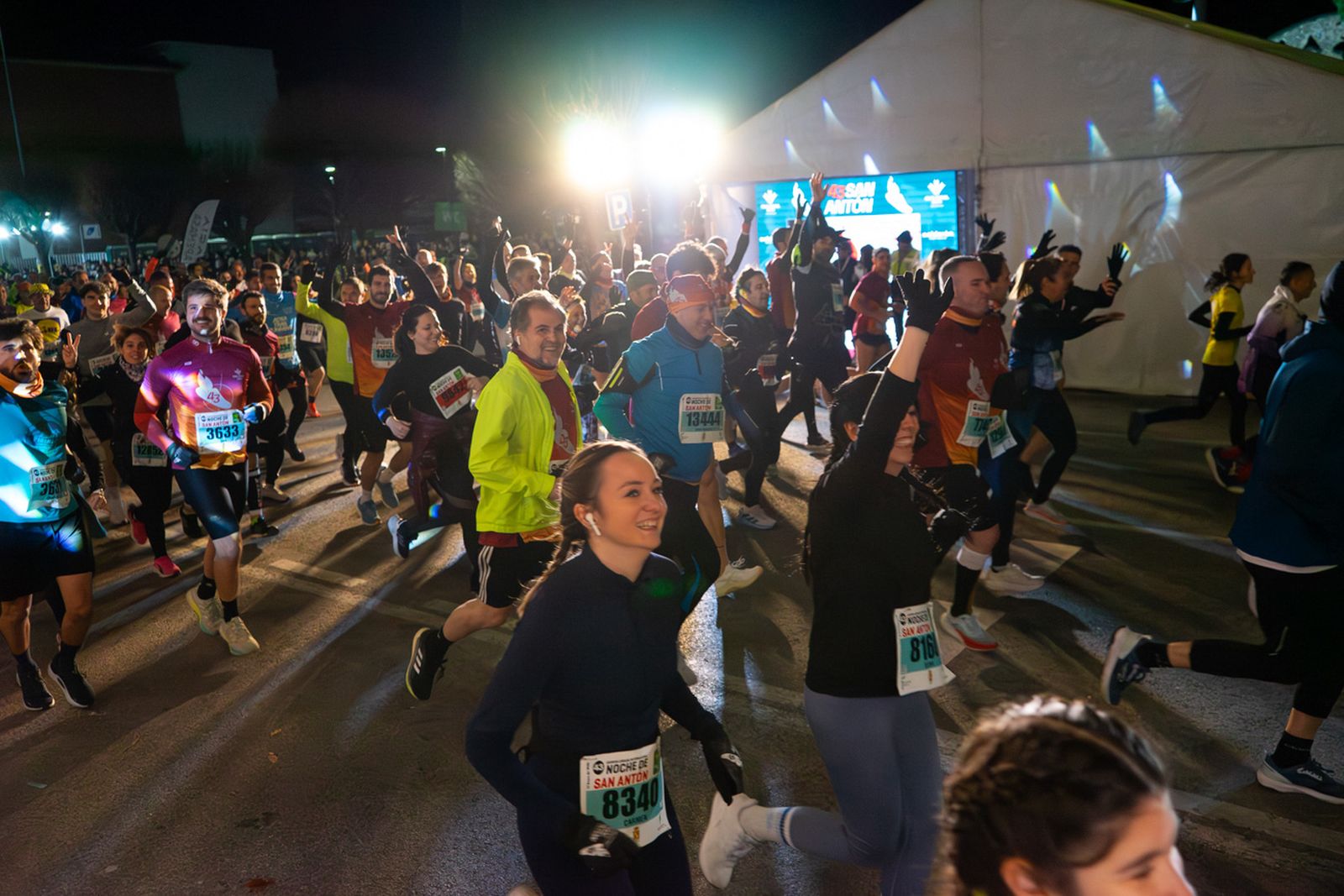 Encuéntrate en la salida de la Carrera de San Antón 2026 (1), en imágenes
