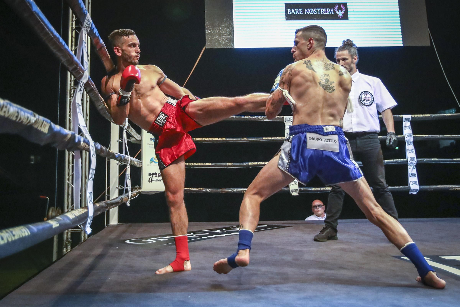 Imagenes de la velada de muay thai, Cádiz Fight Night 2