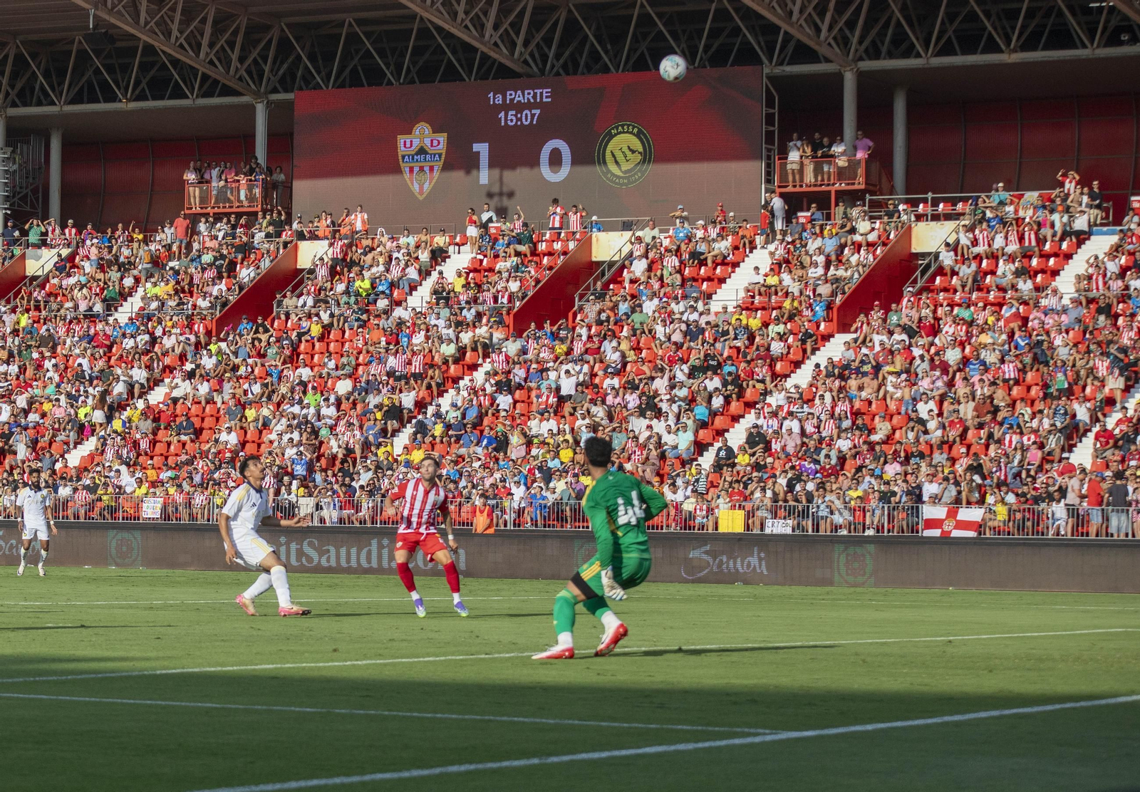 Las mejores imágenes del partido amistos entre UD Almería y el Al-Nassr