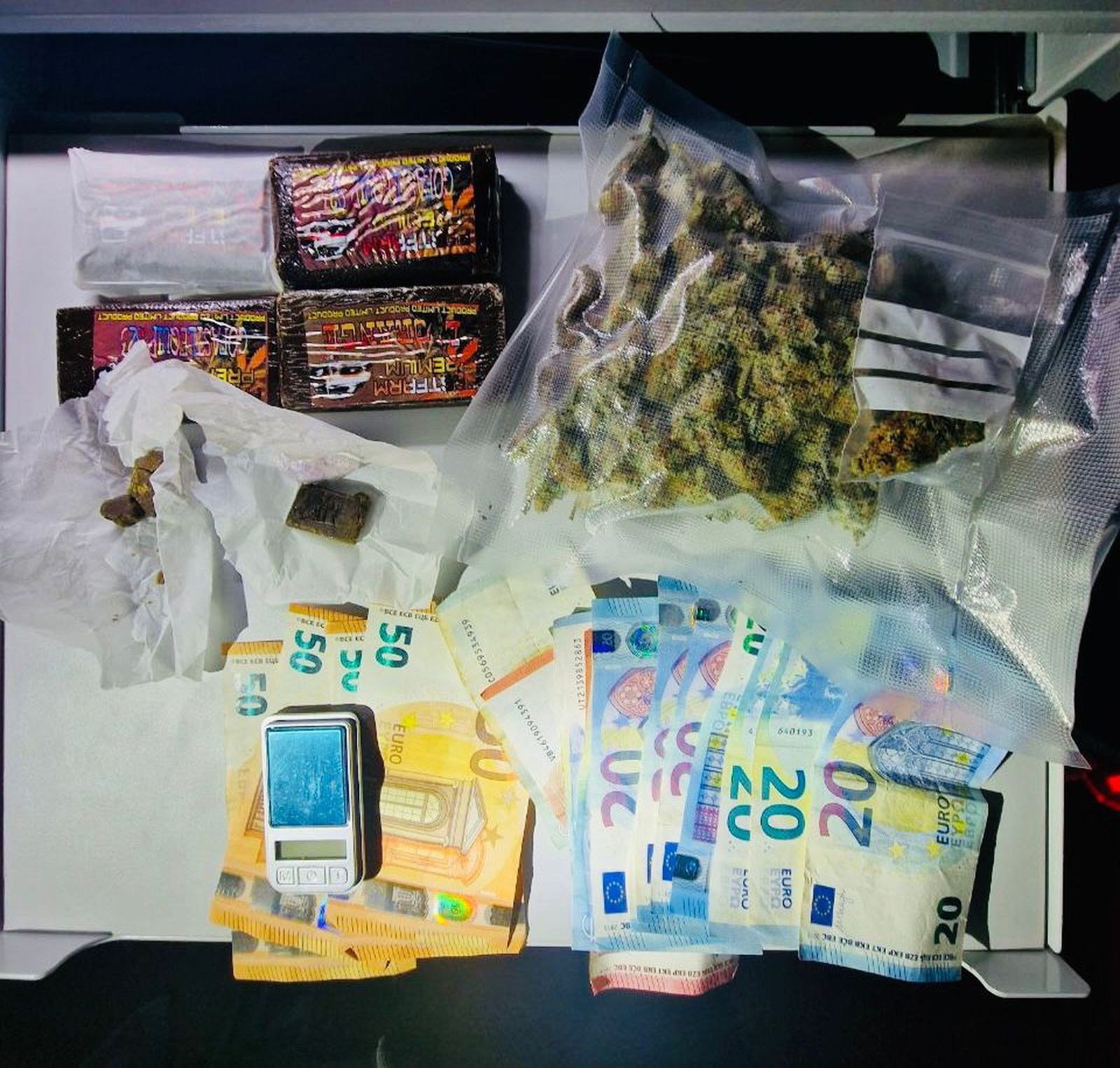 Operativo policial en Vélez-Málaga