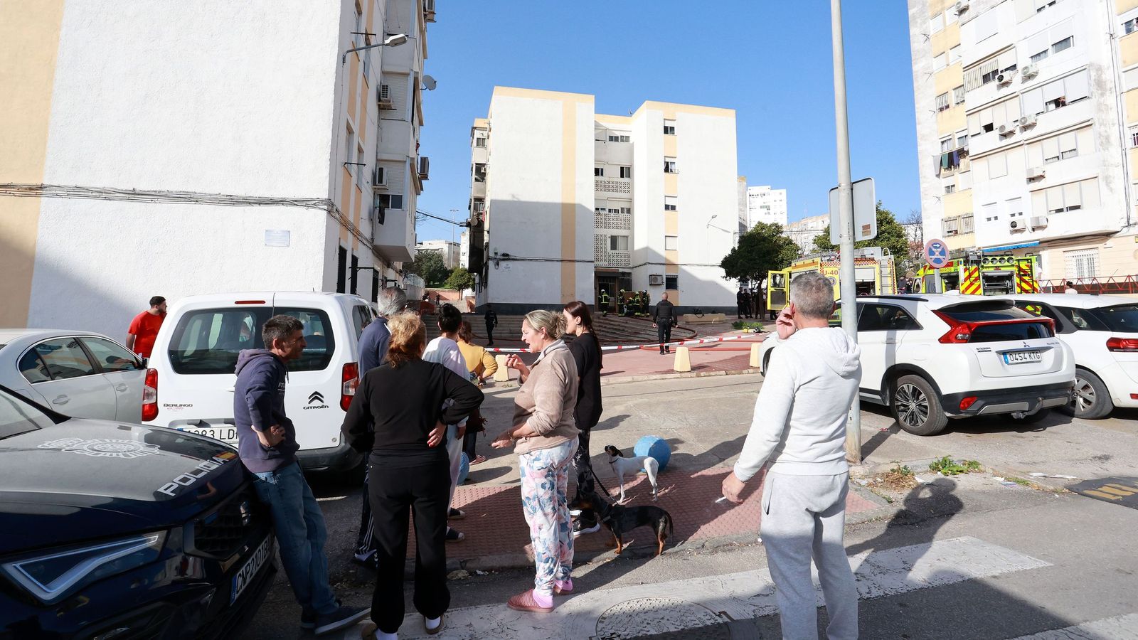 Incendio en una vivienda de San Telmo en Jerez