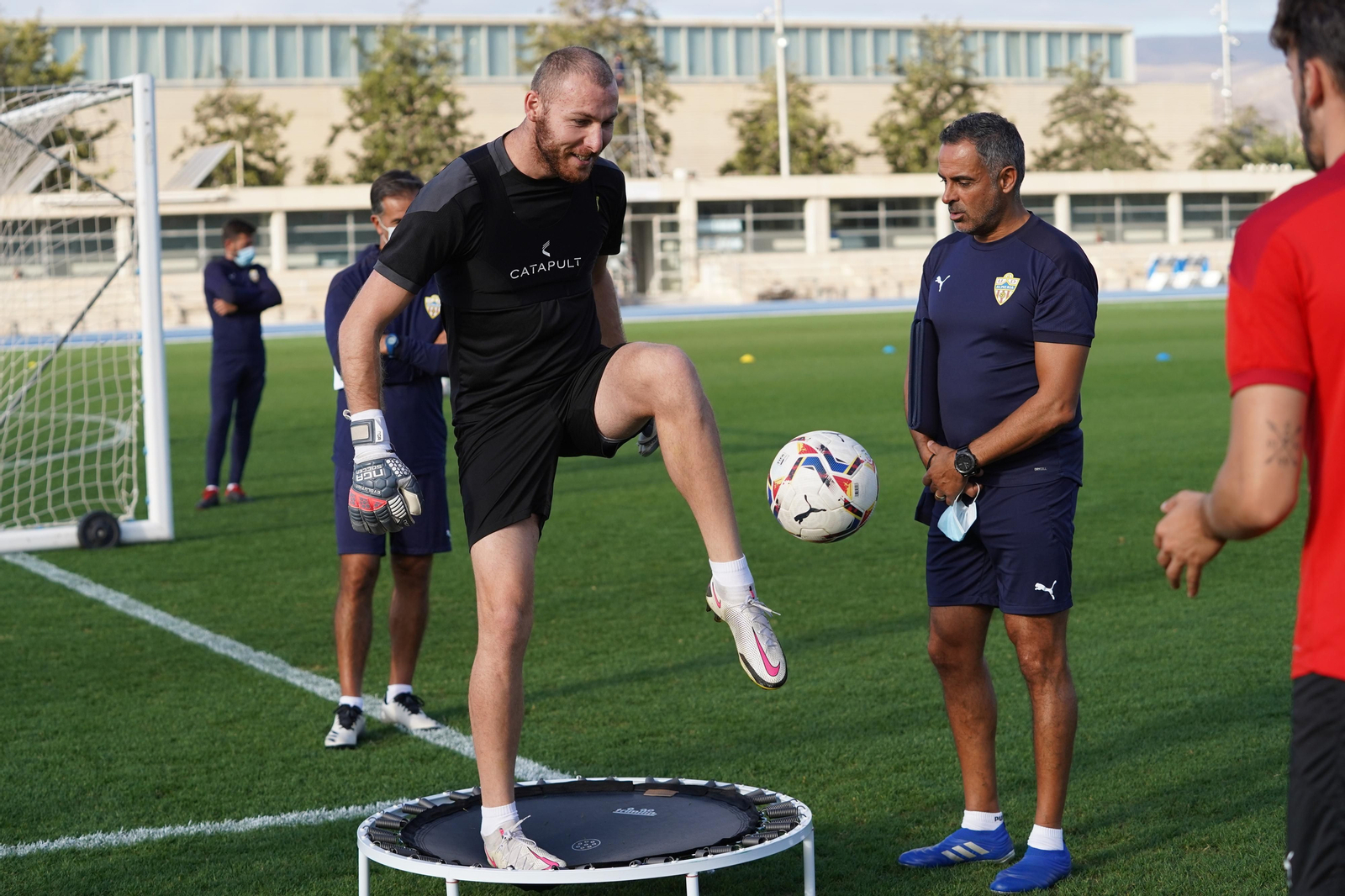 Fotogalería del entrenamiento del Almería, sábado 21