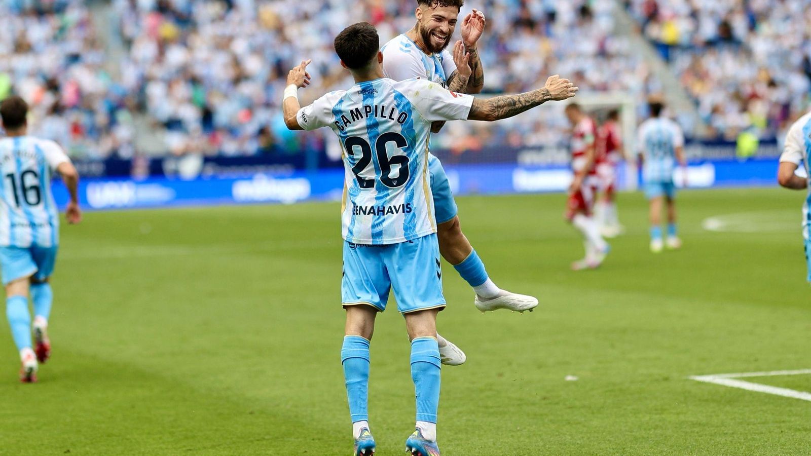 Las fotos del Málaga CF-Granada