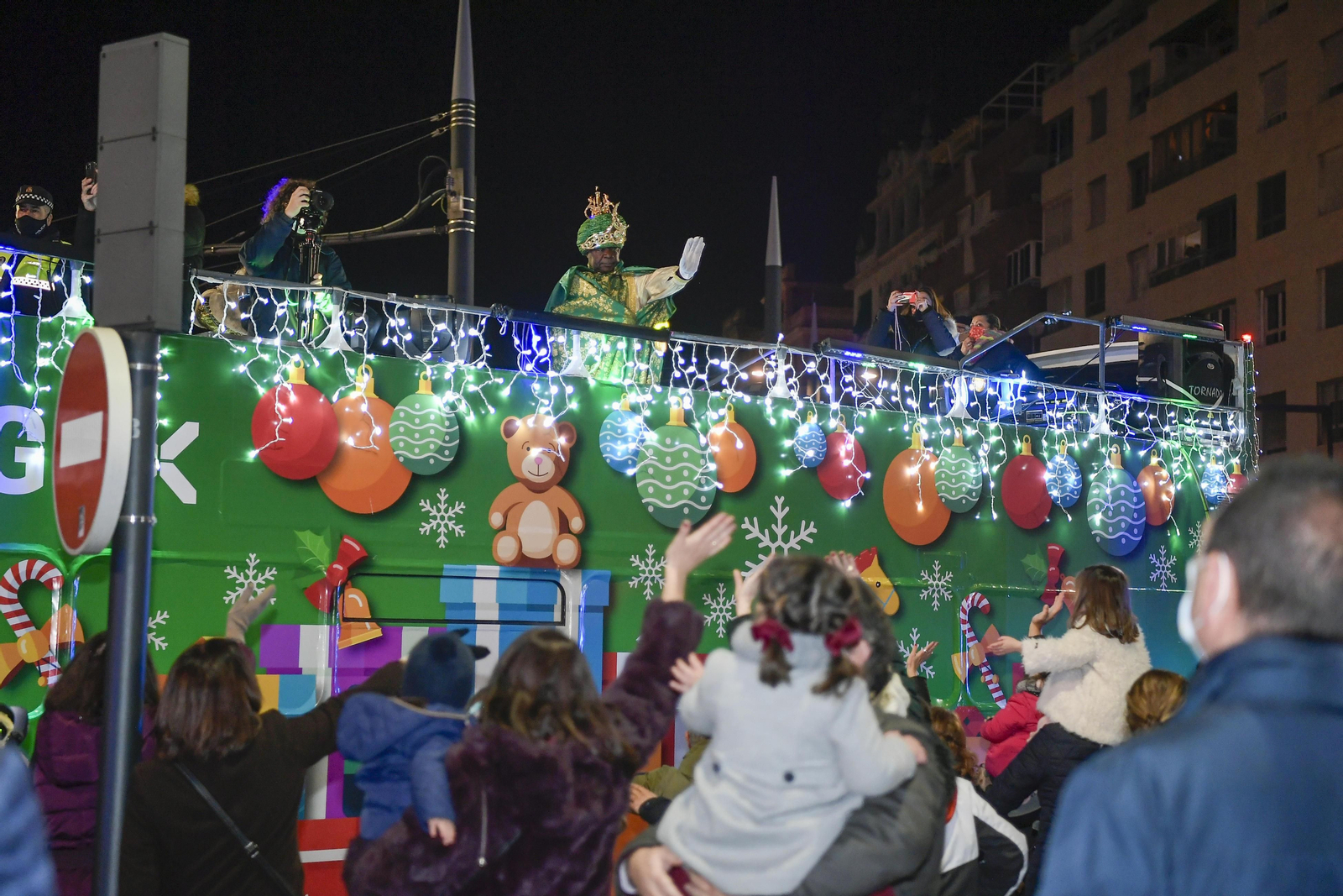 Imagen de archivo de la Cabalgata de Reyes de Granada de 2021