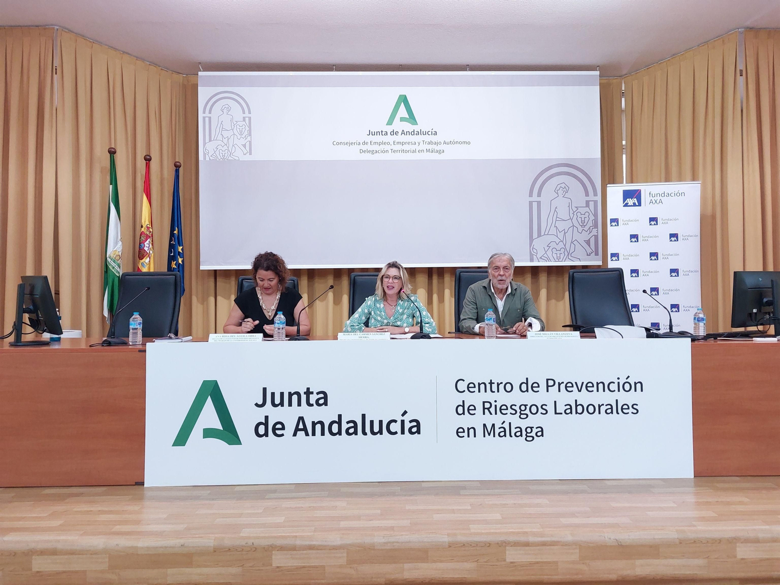 La Junta reunida para la Prevención de Riesgos Laborales. La Junta reunida para la Prevención de Riesgos Laborales.