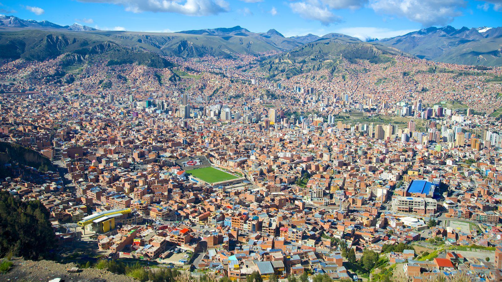 Panorámica de La Paz.