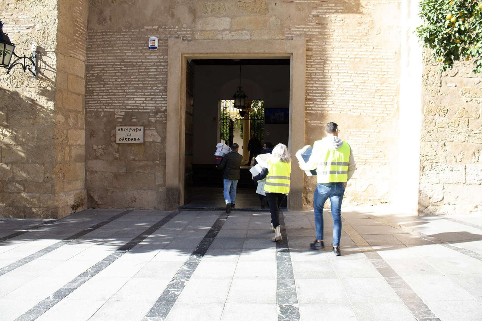 Simulacro de incendio en la Mezquita-Catedral