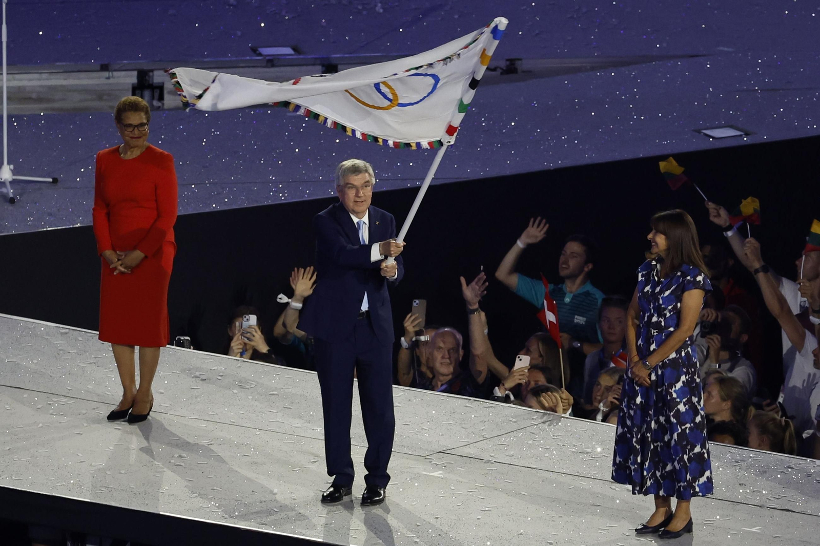 Las fotos de la ceremonia de clausura de los Juegos Olímpicos París 2024
