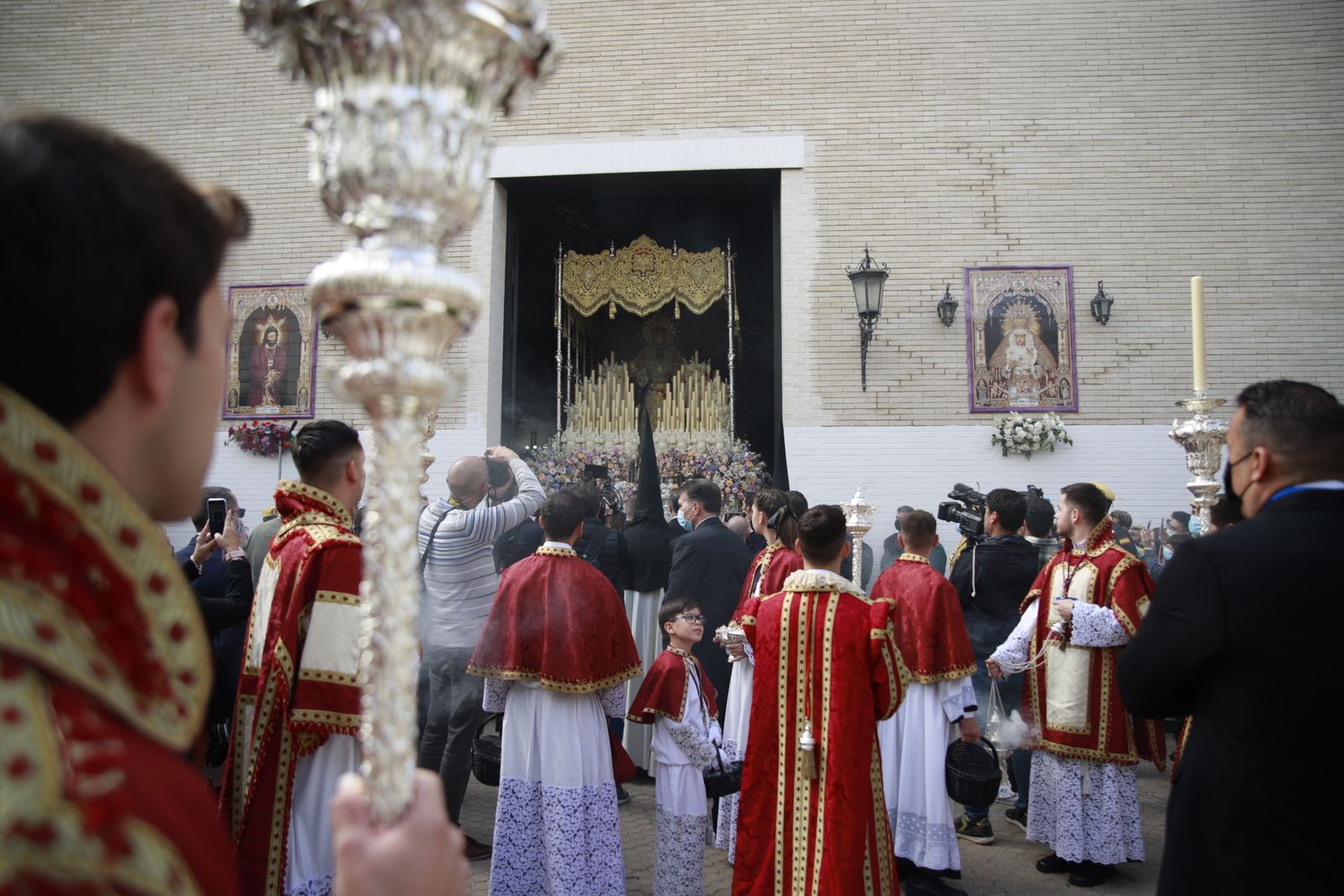 Fotos de La Hermandad de San Pablo  un Lunes Santo en la Semana Santa de Sevilla