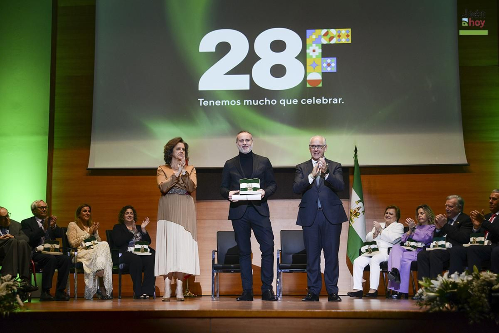 Así se ha vivido la entrega de las Banderas de Andalucía de la provincia de Jaén