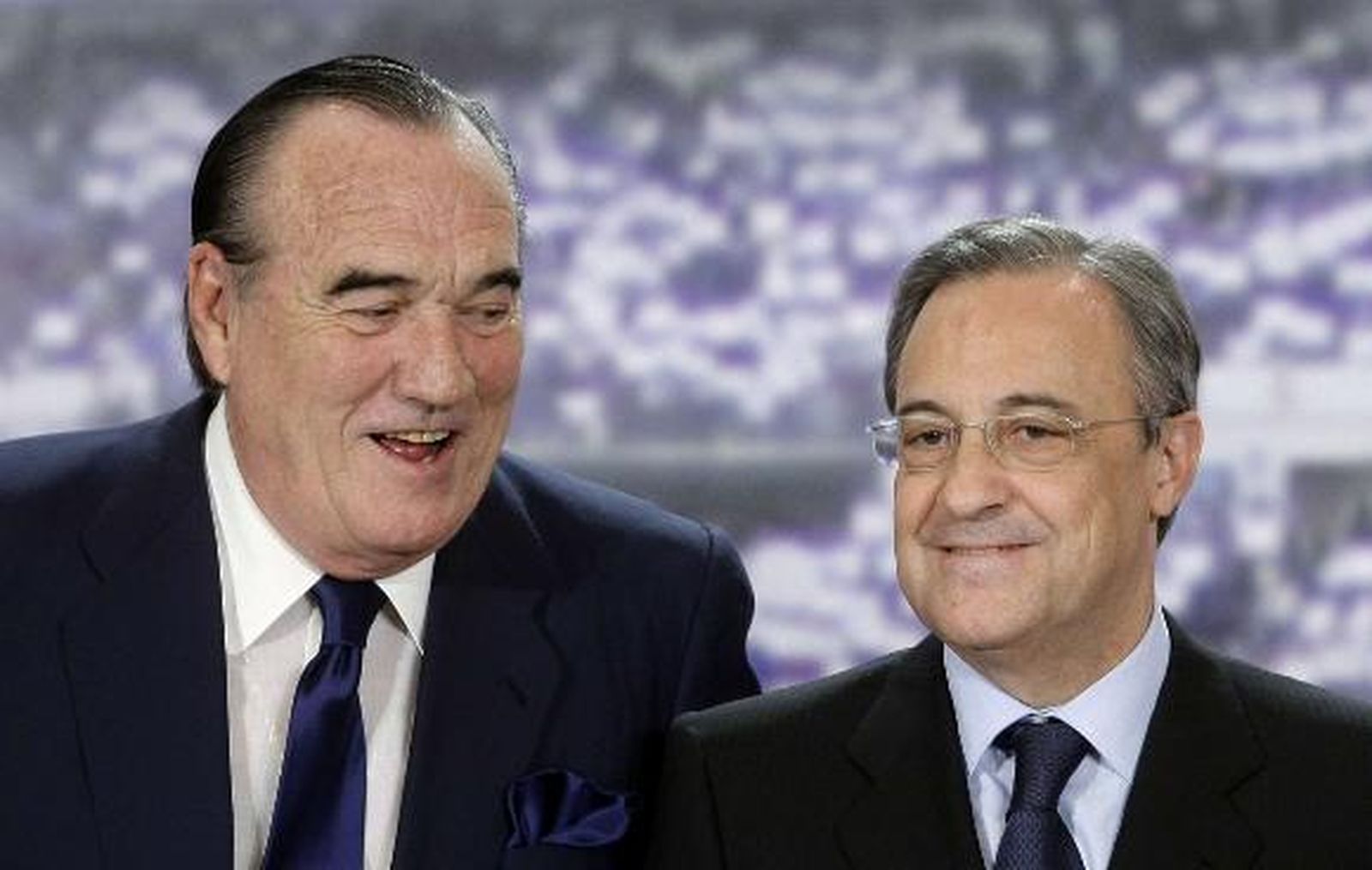 Fernando Fernández Tapias junto a Florentino Pérez