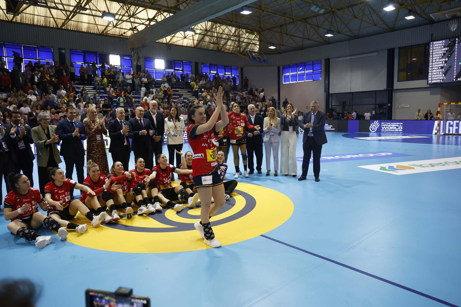 Las fotos del España Croacia de clasificación para el Mundial femenino de balonmano, en Algeciras
