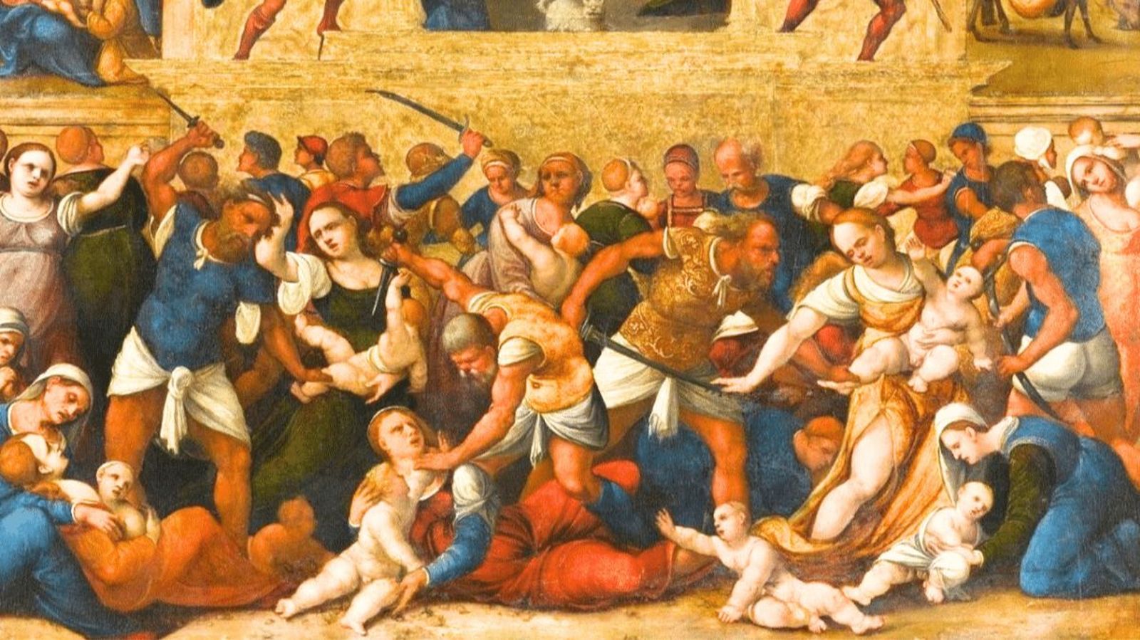 Pintura sobre el Día de los Inocentes