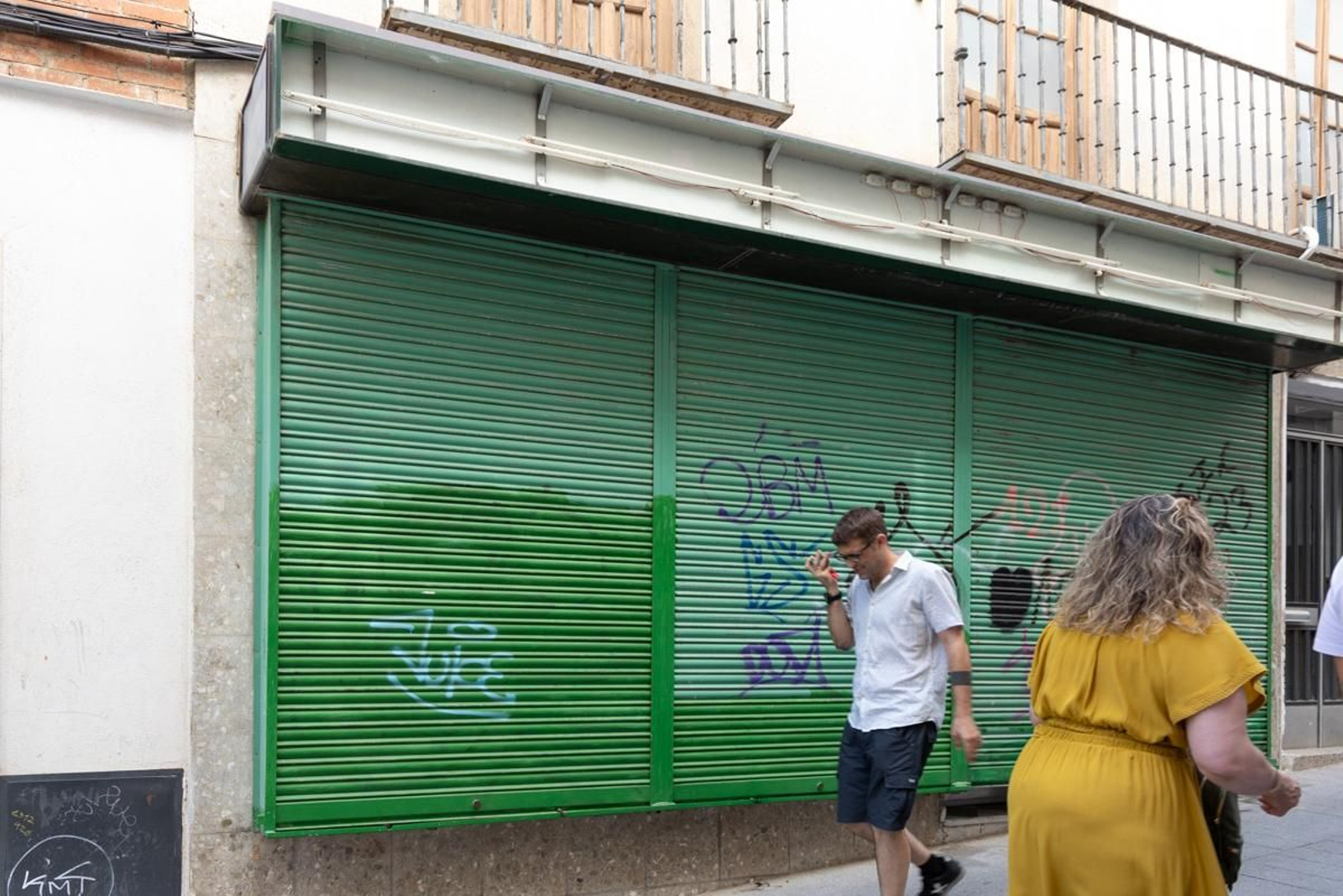 Locales vacíos en el centro de Jaén, en imágenes