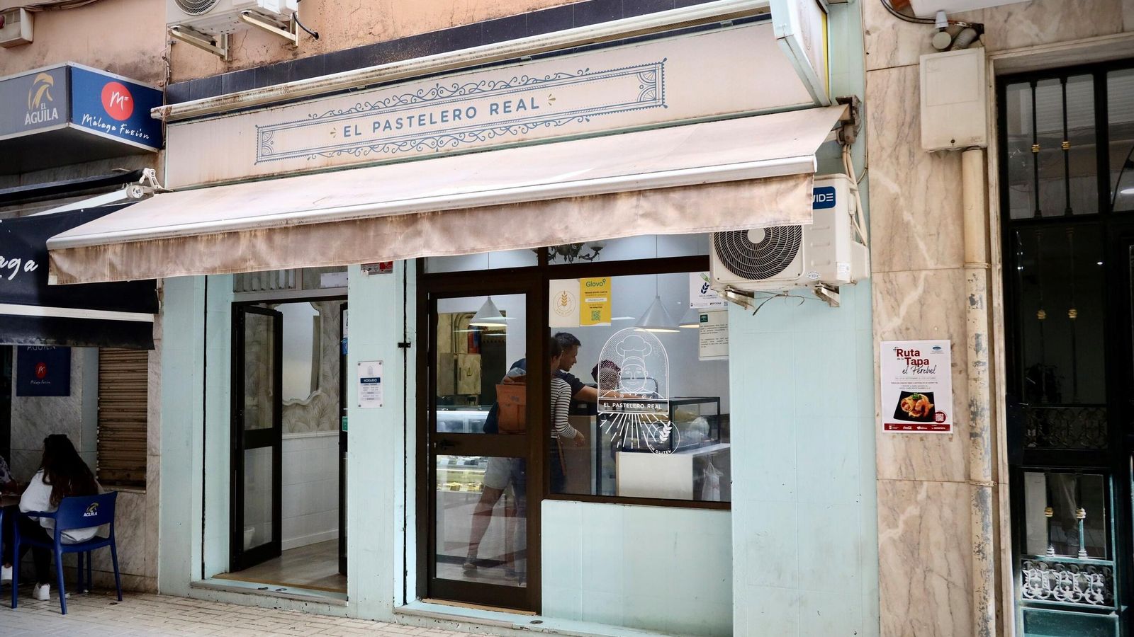 Panadería El Pastelero Real, de Málaga, donde todo se elabora sin gluten.