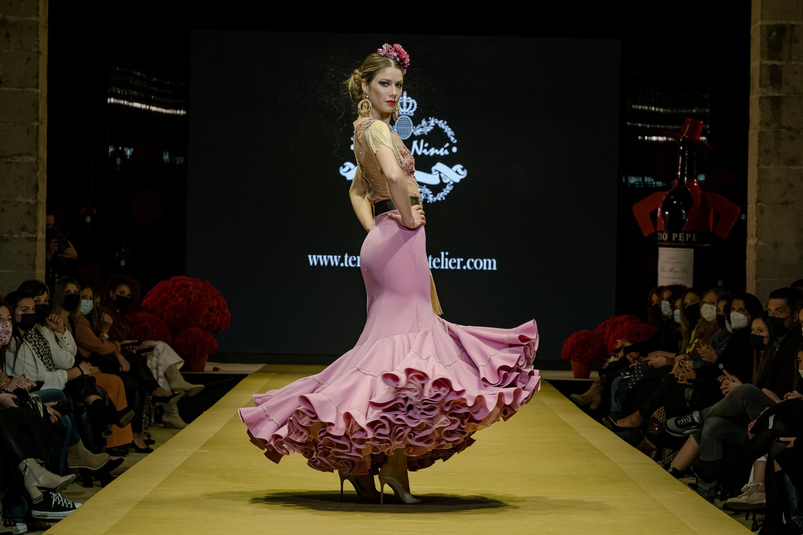 El desfile de Teressa Ninu en la Pasarela Flamenca de Jerez, todas las fotos