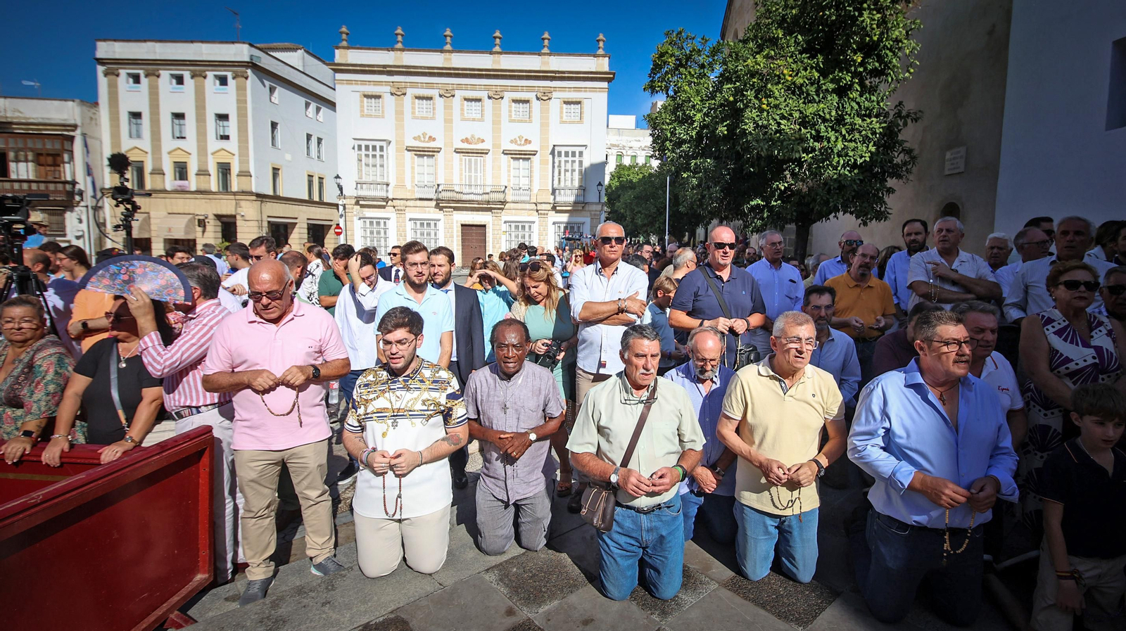 La Virgen de la Estrella ilumina las calles de Jerez La Virgen de la Estrella ilumina las calles de Jerez