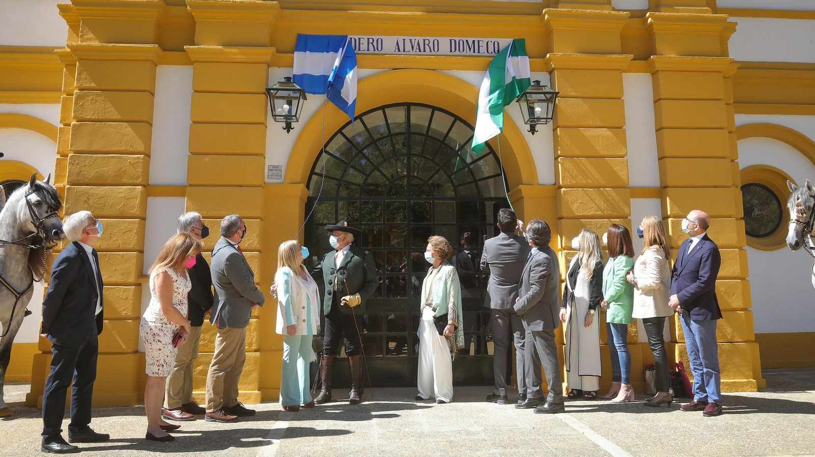 Así fue el homenaje a Álvaro Domecq en la Real Escuela Andaluza del Arte Ecuestre en Jerez