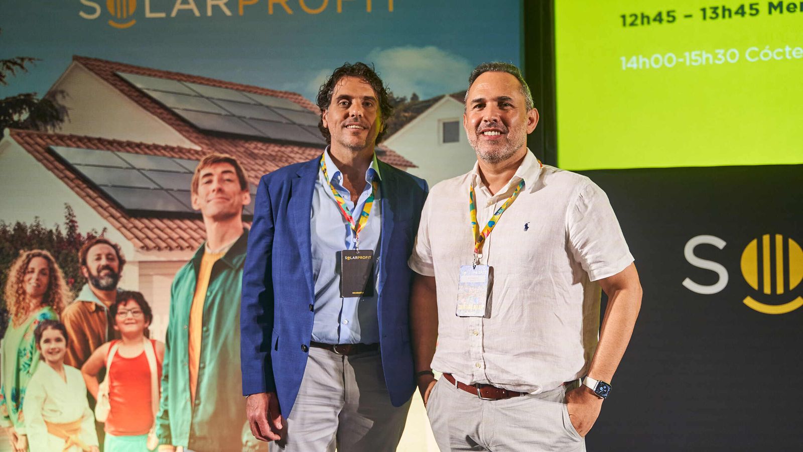 Óscar Gómez y Roger Ferández, CEOs de Solar Profit