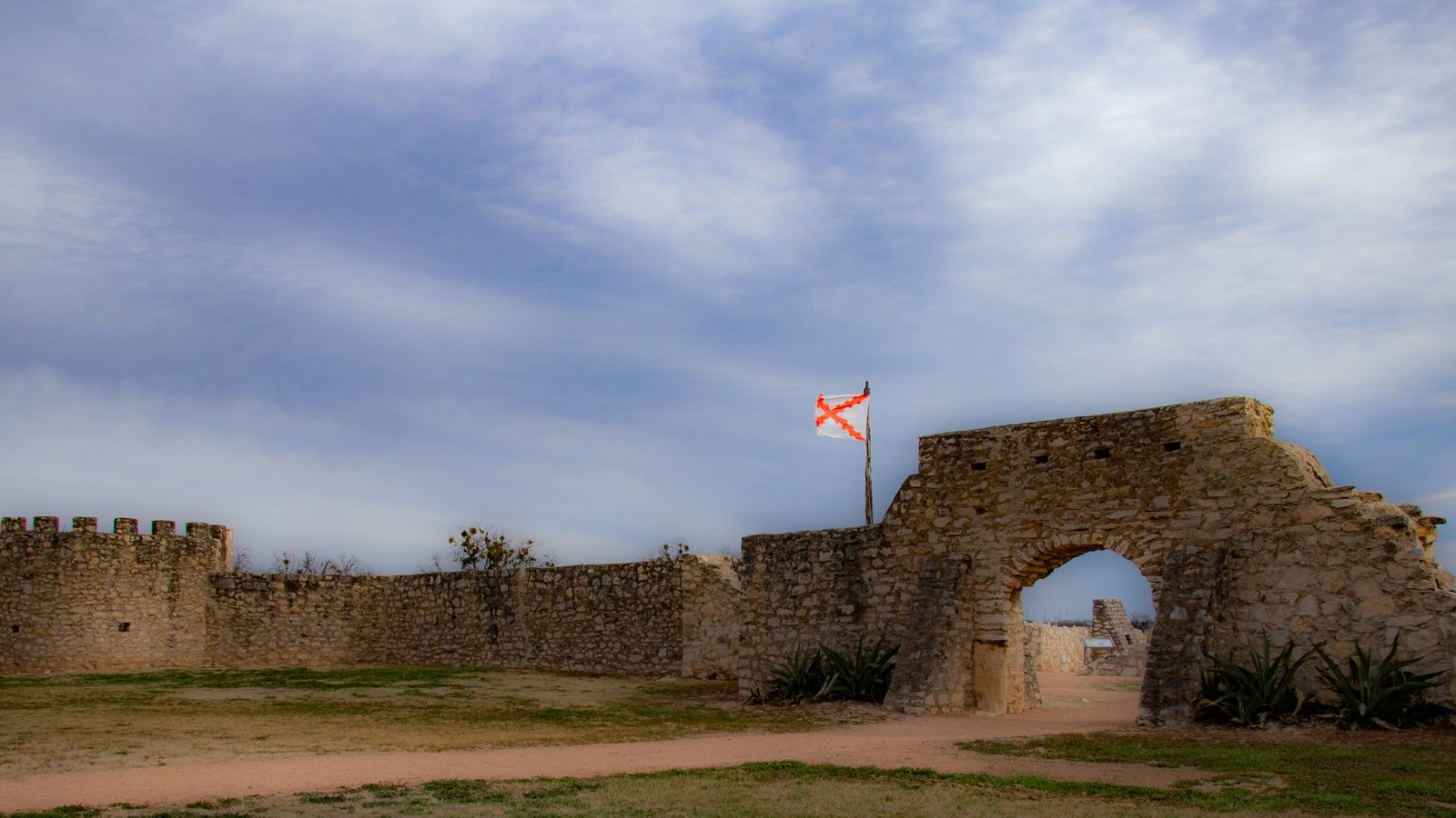 Presidio de San Sabá, tal y como se conserva actualmente.