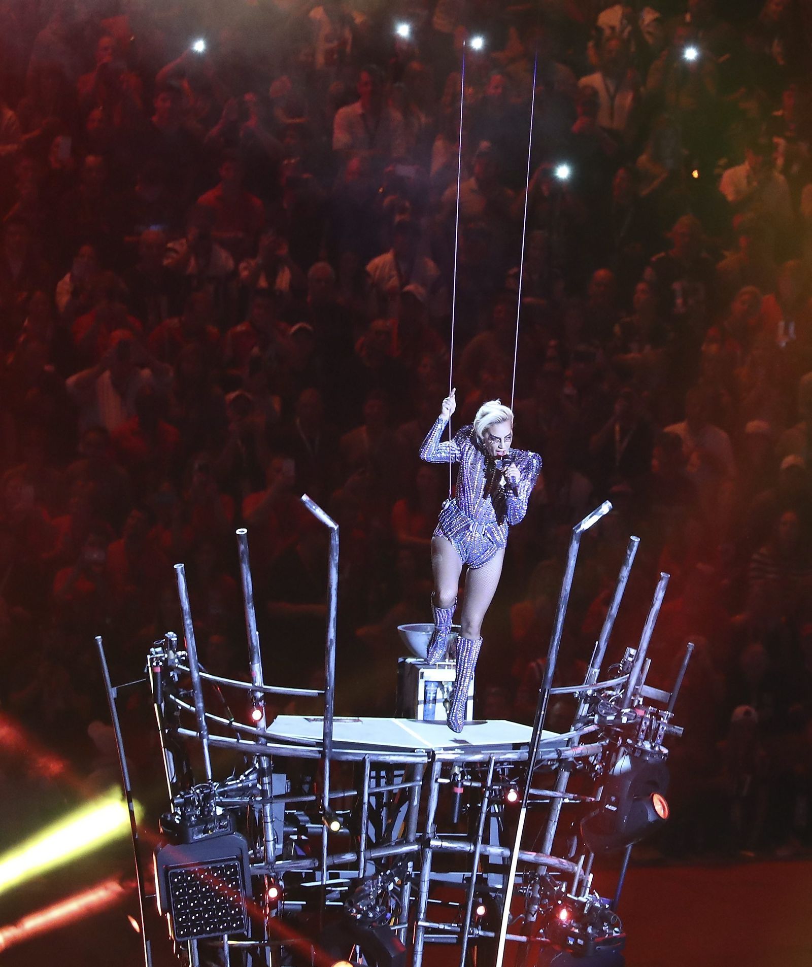 La final de la Super Bowl entre los Patriots y los Falcons