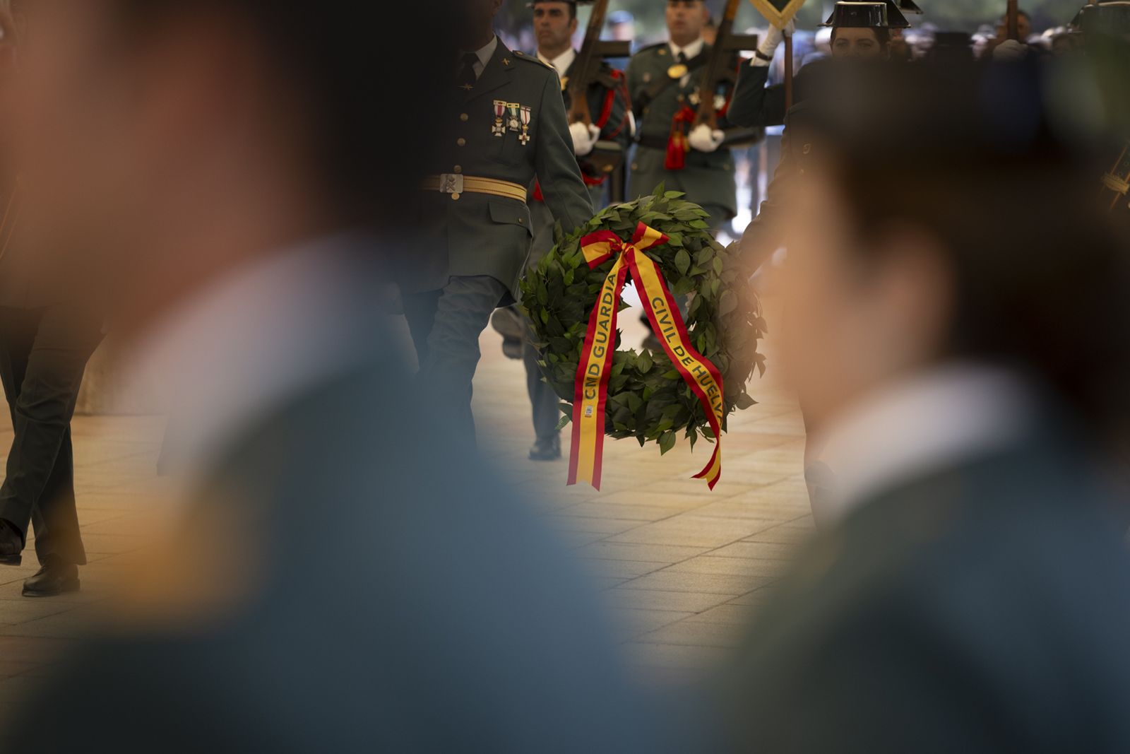 Imágenes de los actos de celebración de la festividad de la patrona de la Guardia Civil, la Virgen del Pilar.