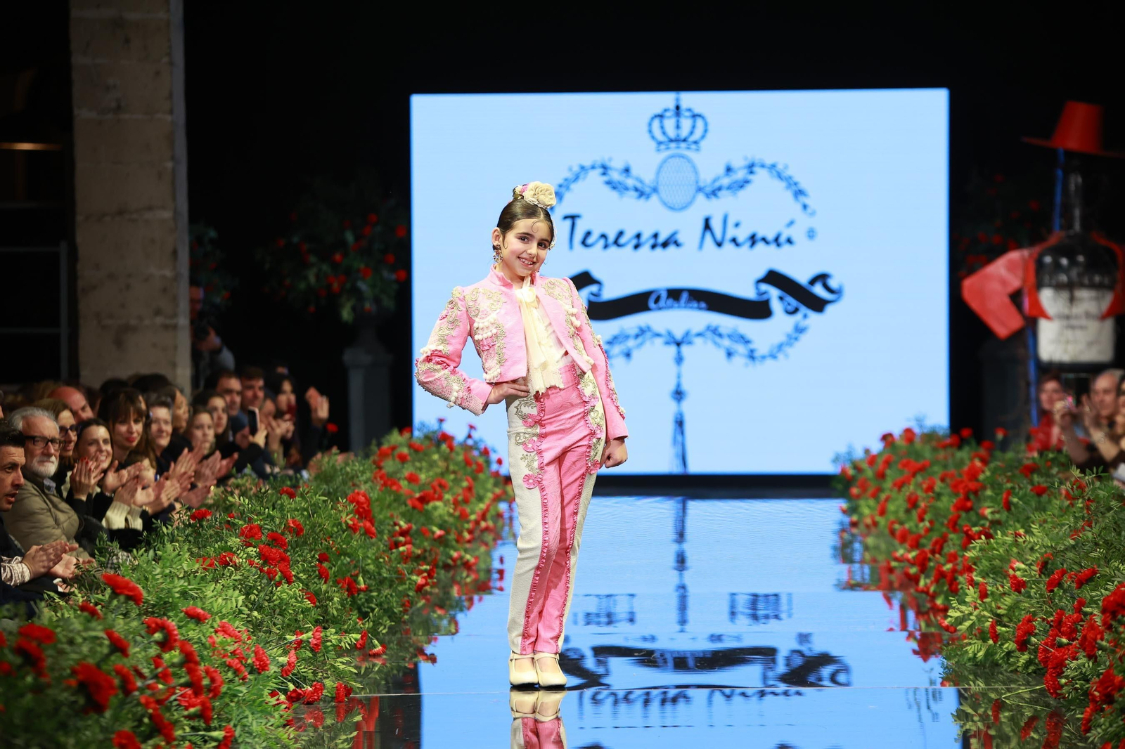 Desfile de Teresa Ninú - Atelier Nuria Chaparro en la Pasarela Flamenca Jerez Tío Pepe 2023