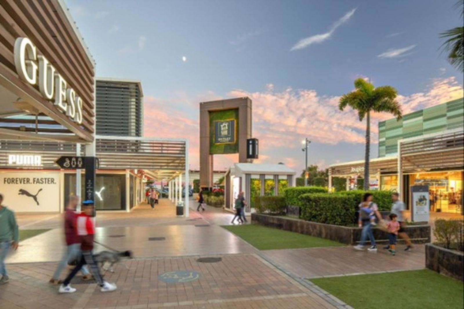 Una imagen del centro comercial de Luz Shopping de Jerez