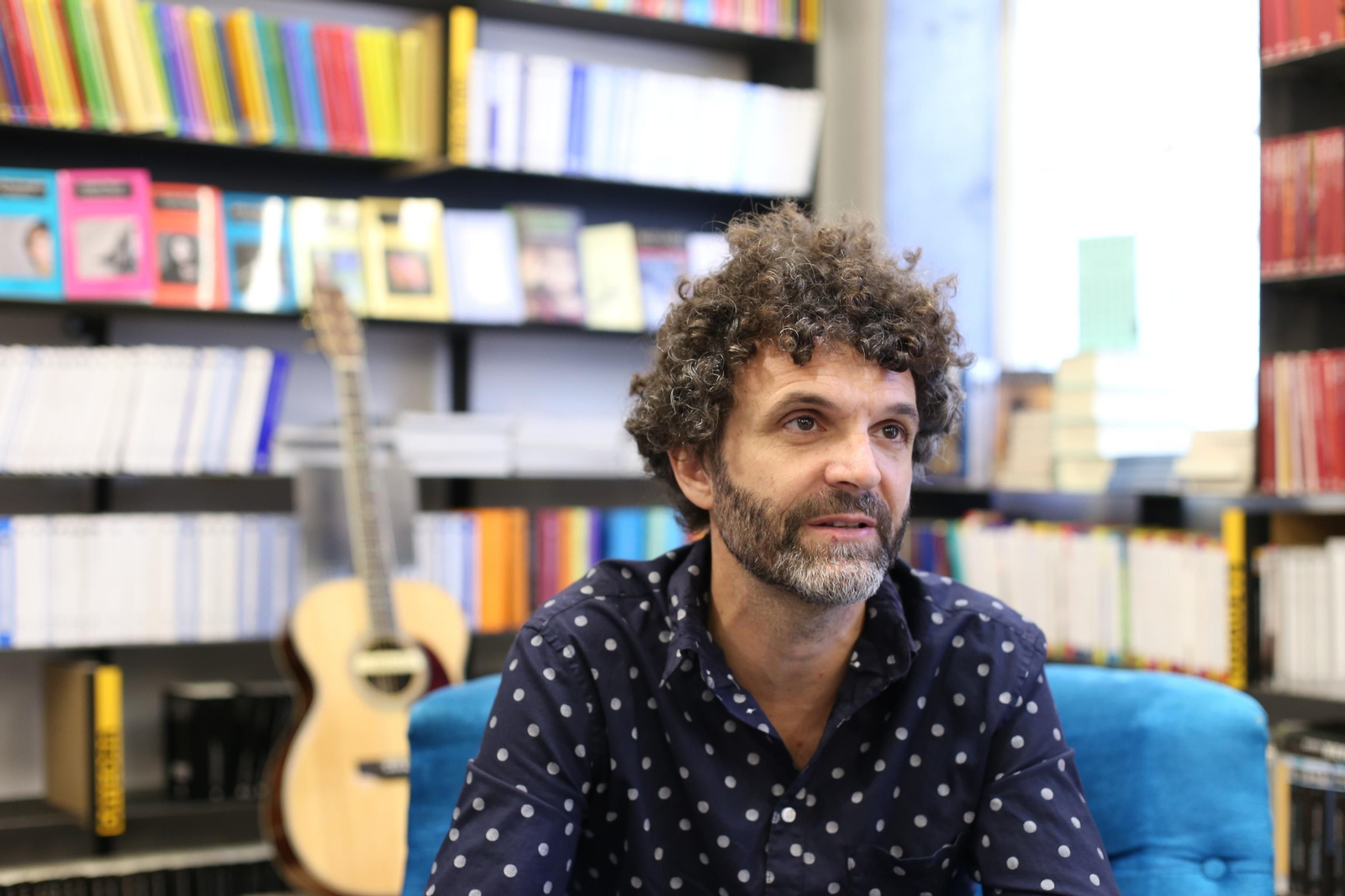 El músico Miguel Rivera, en una fotografía reciente.