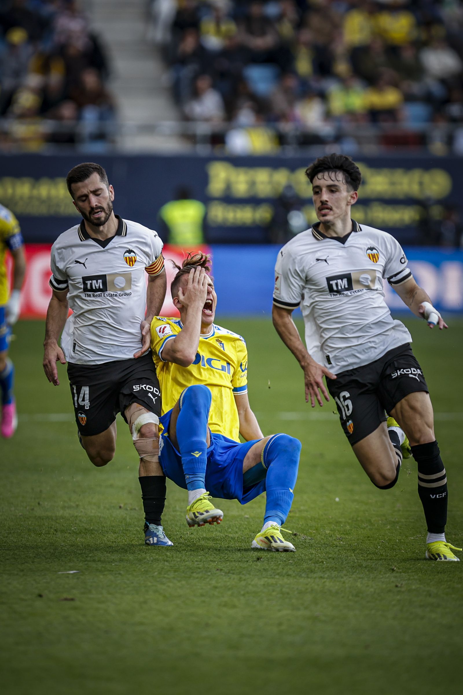 Partido de fútbol Cádiz CF - Valencia CF