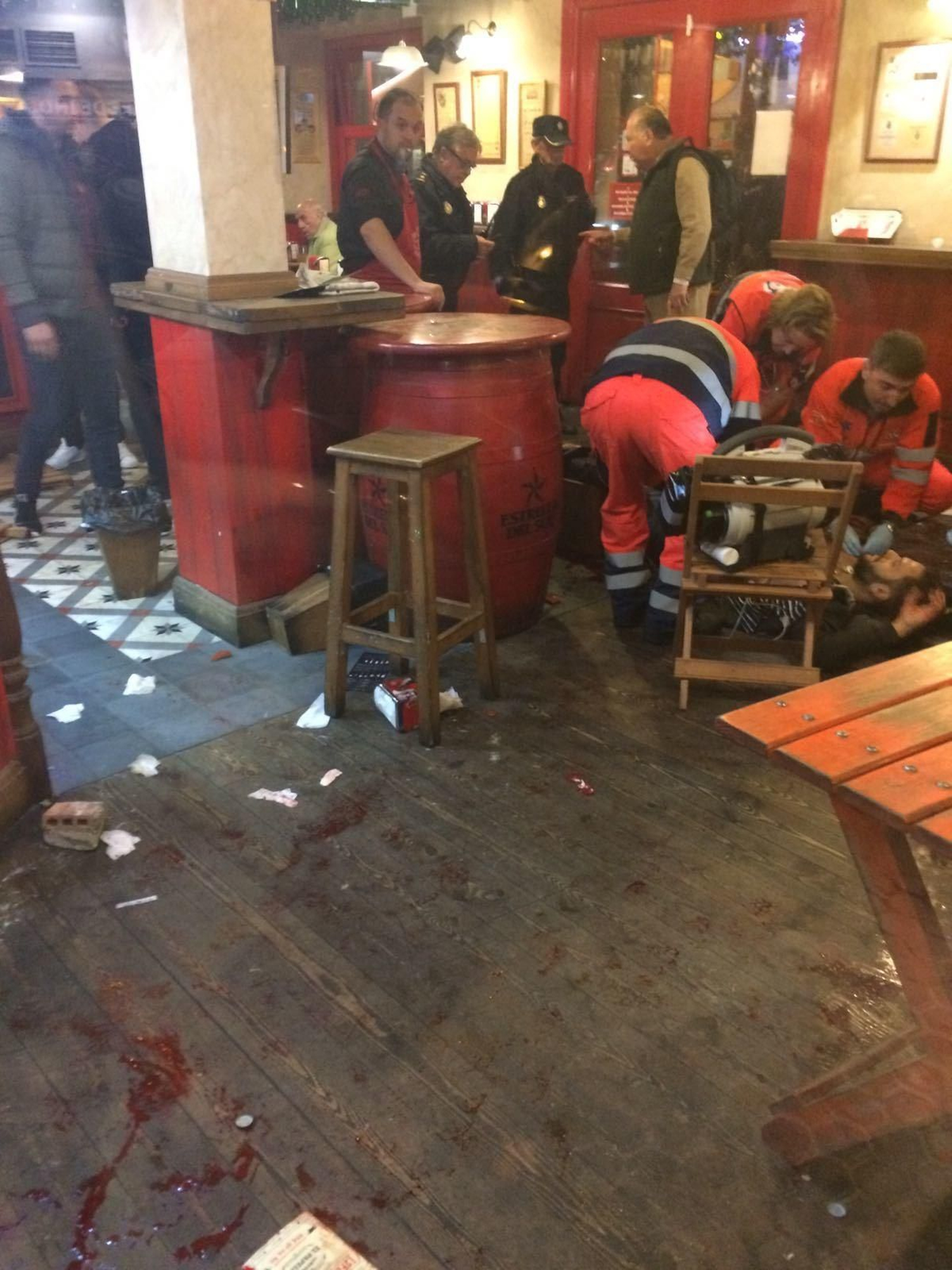 Batalla campal entre radicales del Sevilla y la Juventus