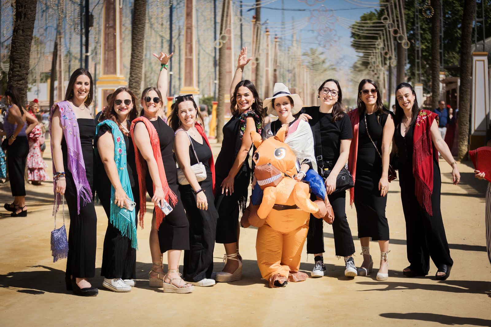 Búscate en las fotos del sábado en la Feria de Jerez