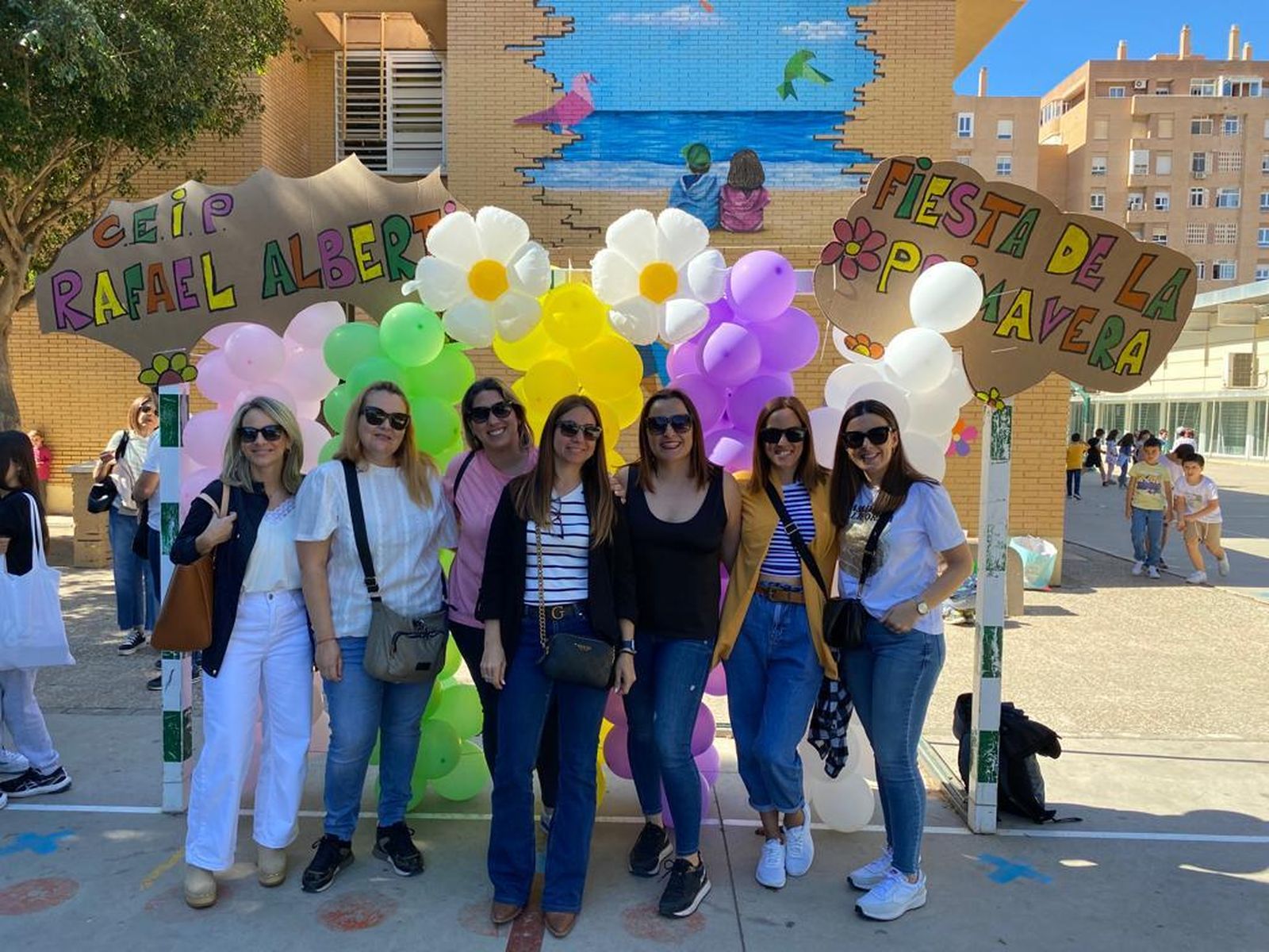 Fiesta de la Primavera en el CEIP Rafael Alberti para hacer del colegio un espacio cardioasegurado y cardiosaludable
