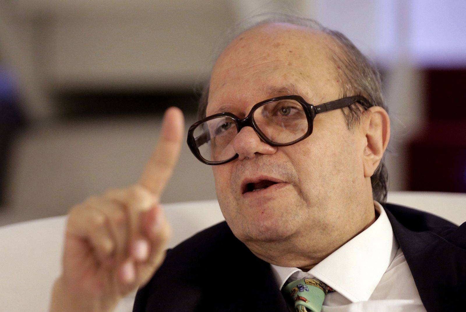 El poeta y académico catalán Pere  Gimferrer, una de las voces líricas más importantes de este país.