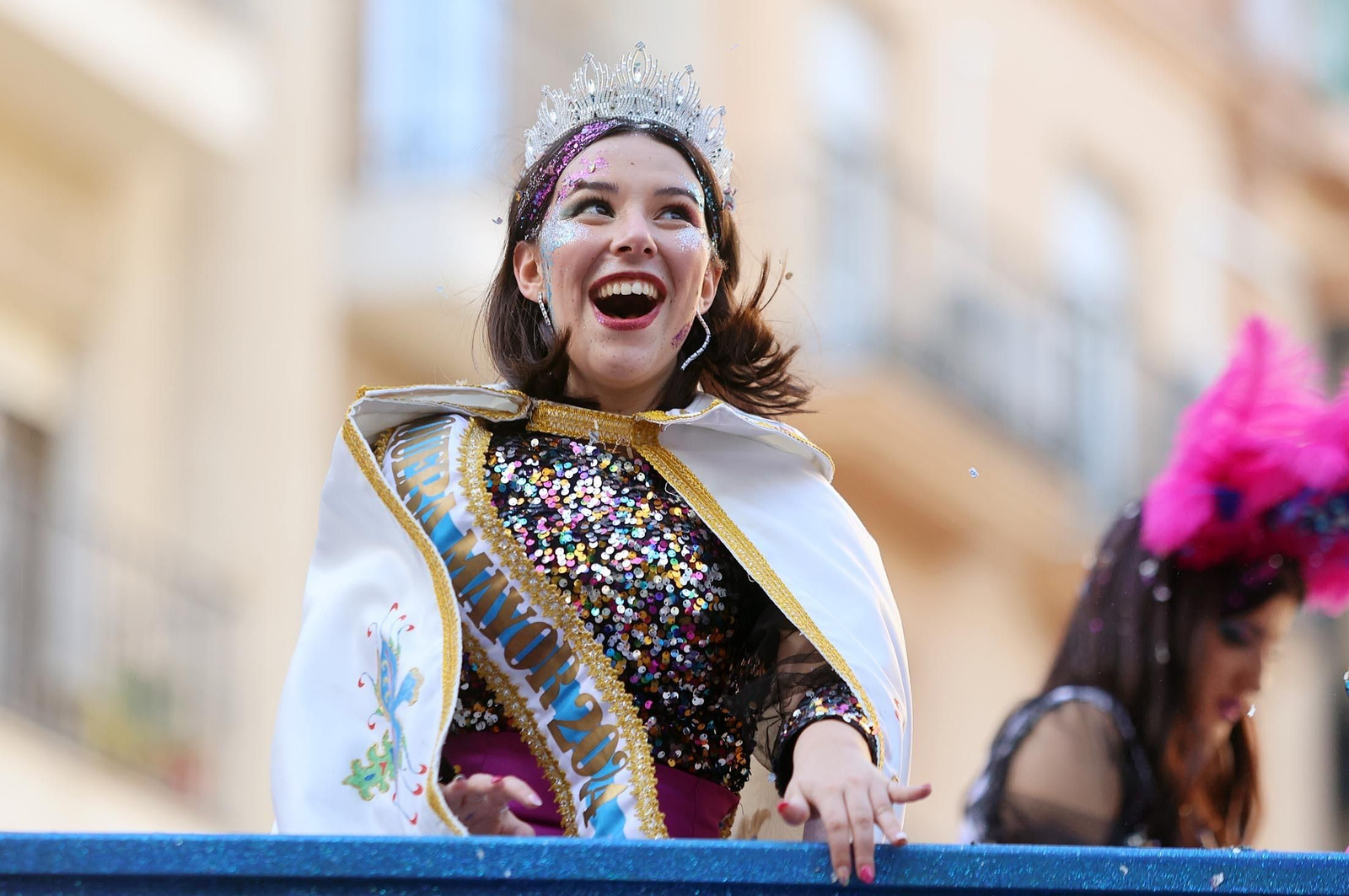 Imágenes de la cabalgata del Carnaval Colombino 2024