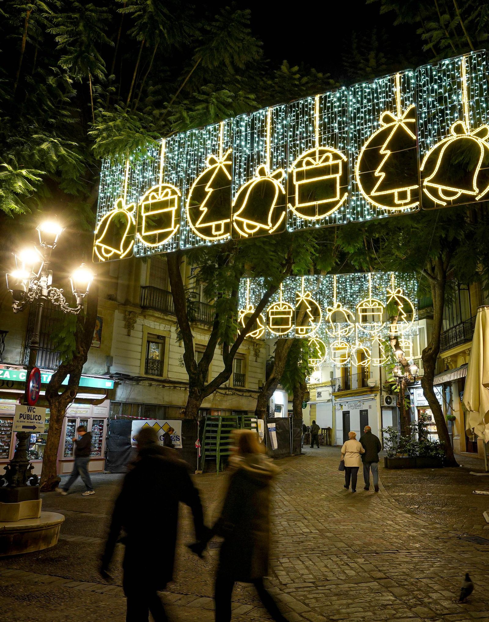 Así luce Jerez en Navidad