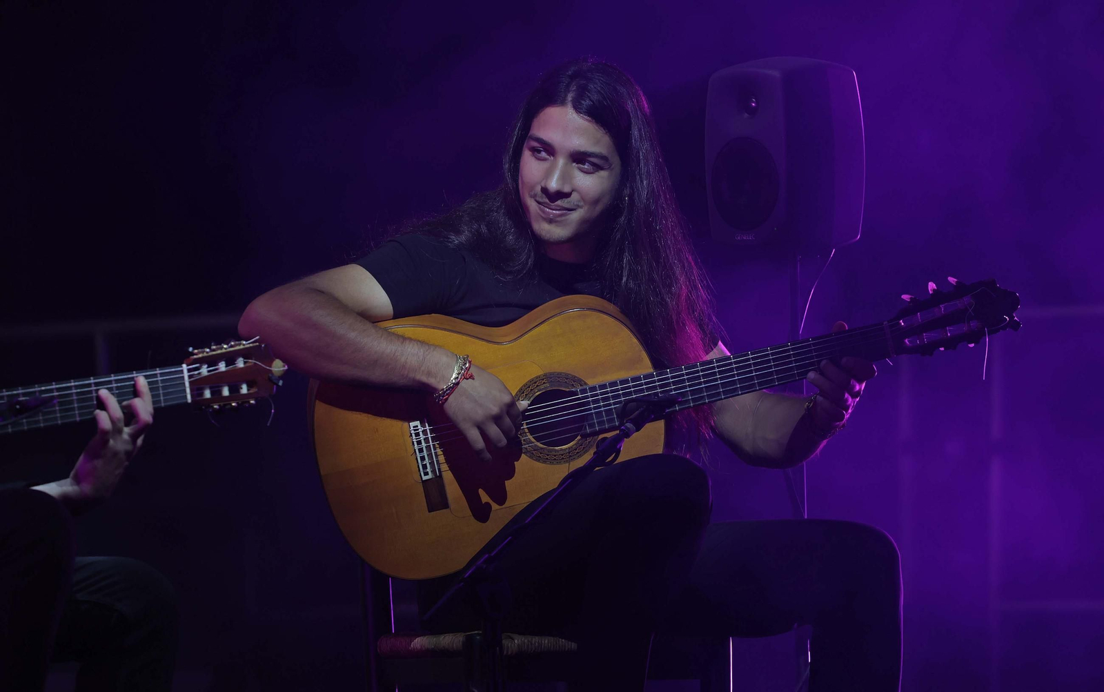 Fotos del concierto del sexteto flamenco en el Encuentro de Guitarra Paco de Lucía