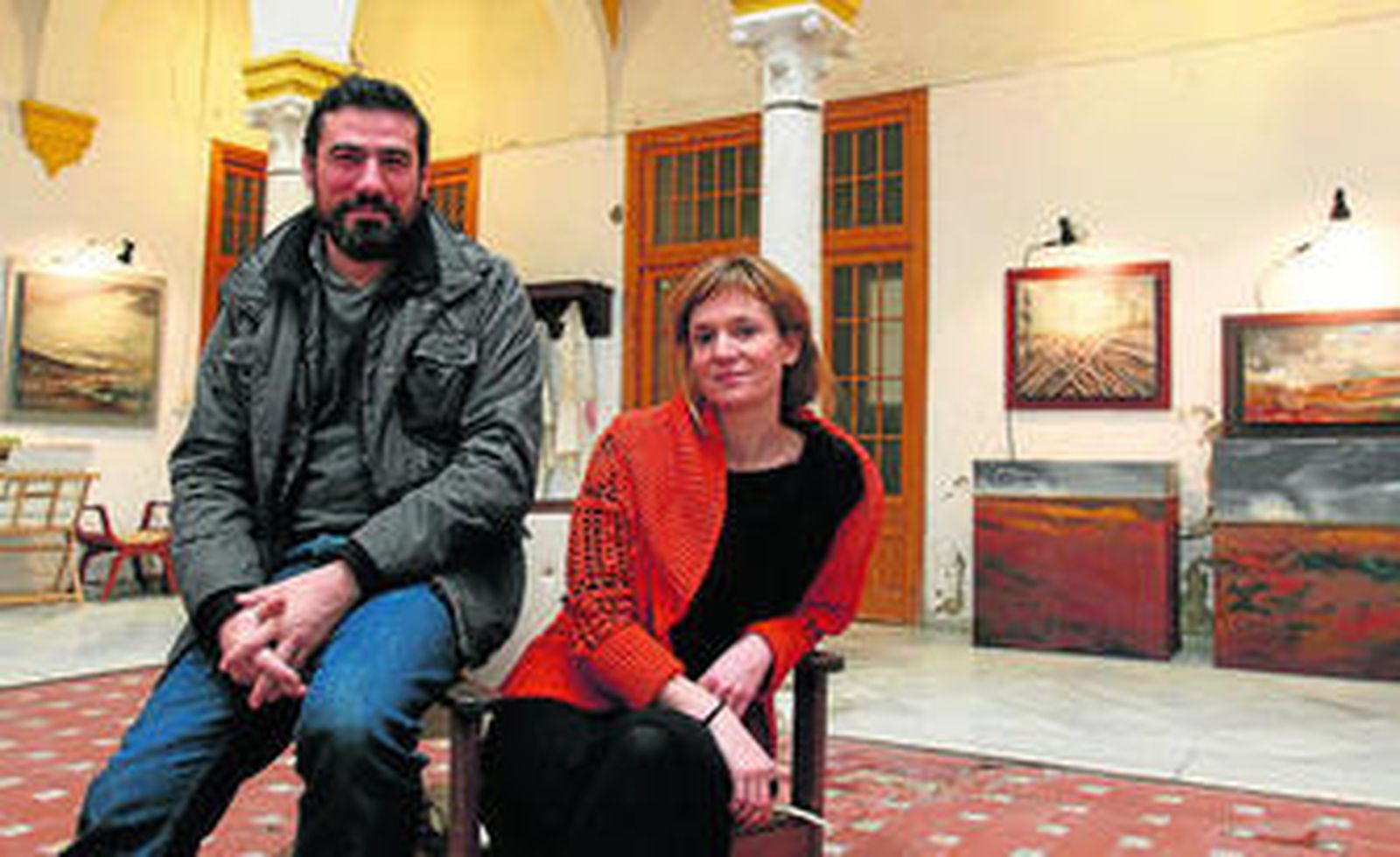 Baile de bustos y pinceles