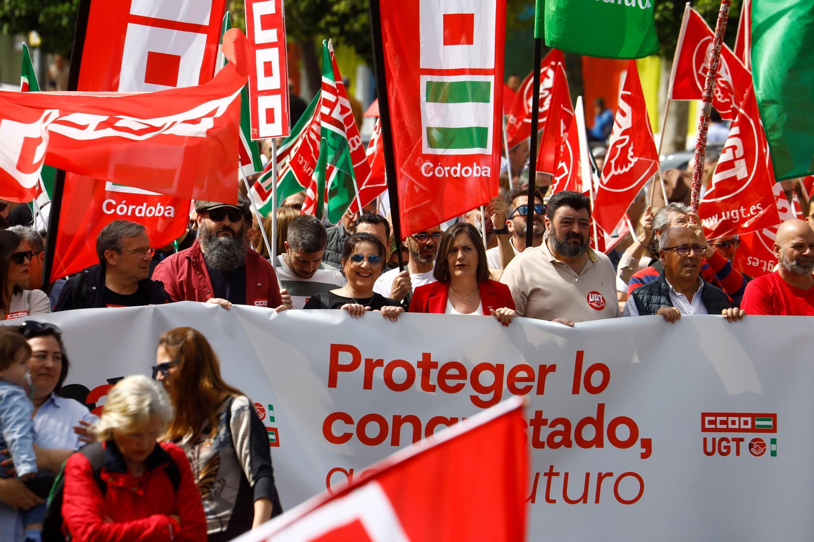 Todas las imágenes de la manifestación del 1 de mayo en Córdoba Todas las imágenes de la manifestación del 1 de mayo en Córdoba