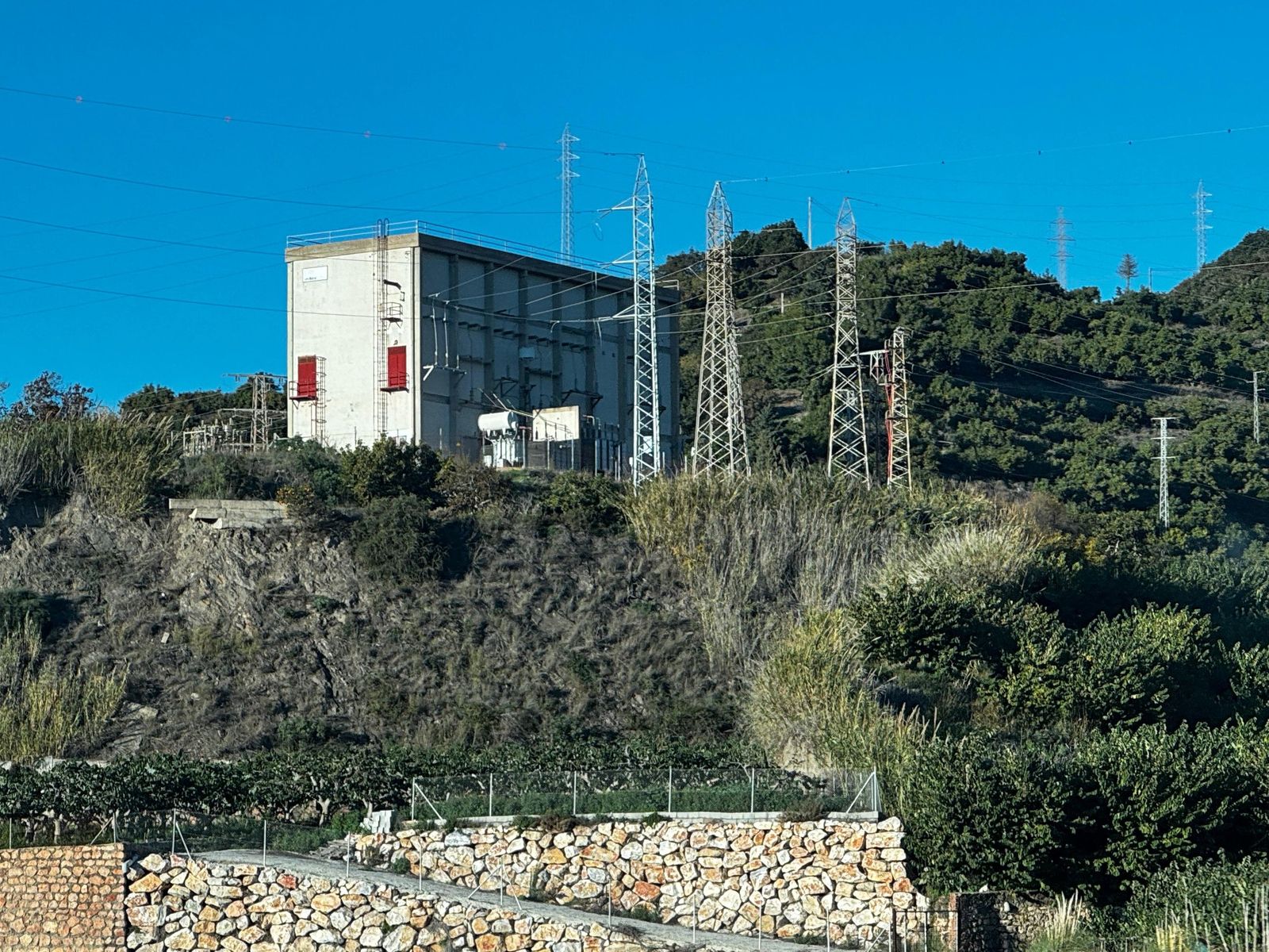 La subestación eléctrica Santa Isabel