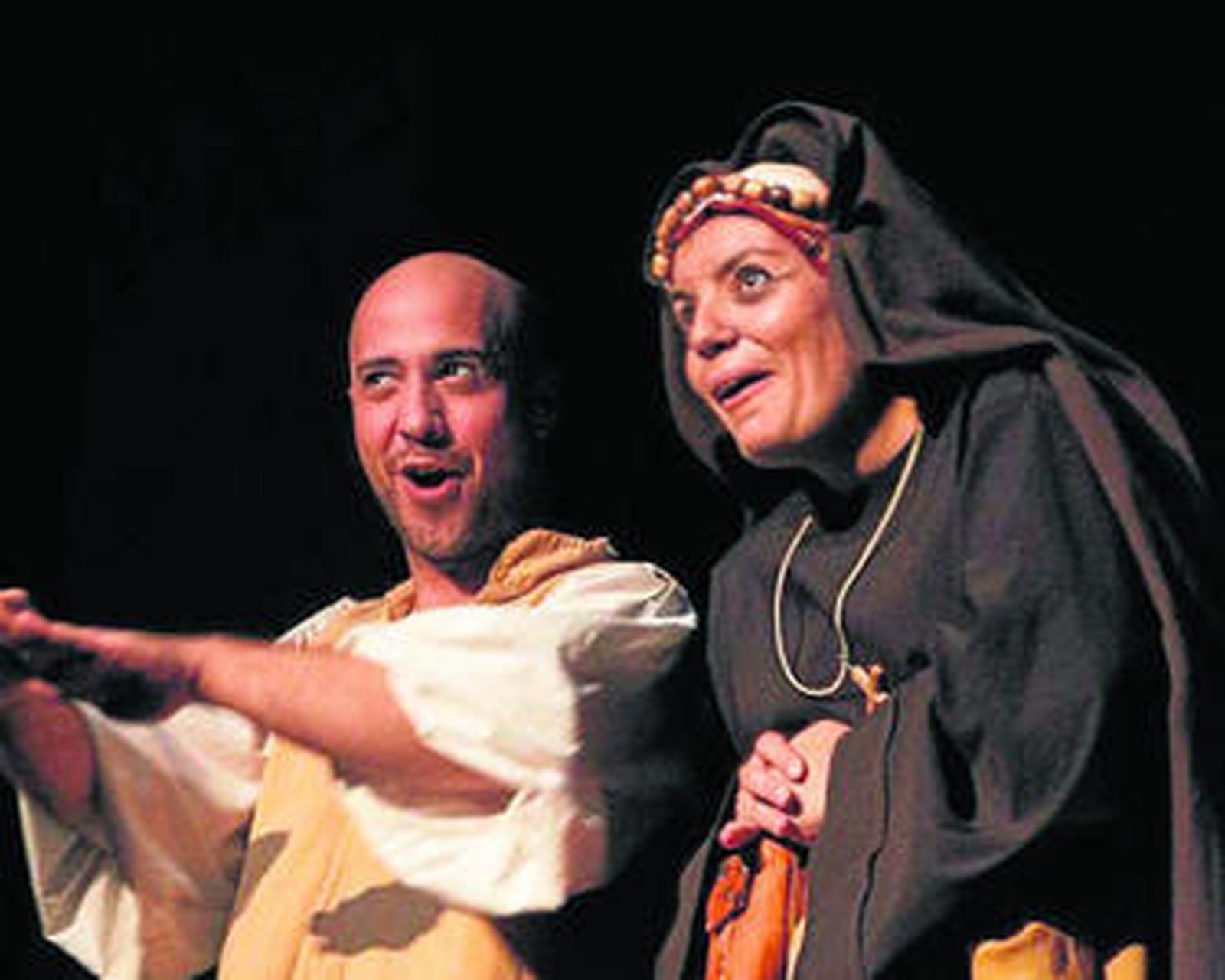 Escena de la versión del clásico de Zorrilla que hace Viento Sur Teatro.