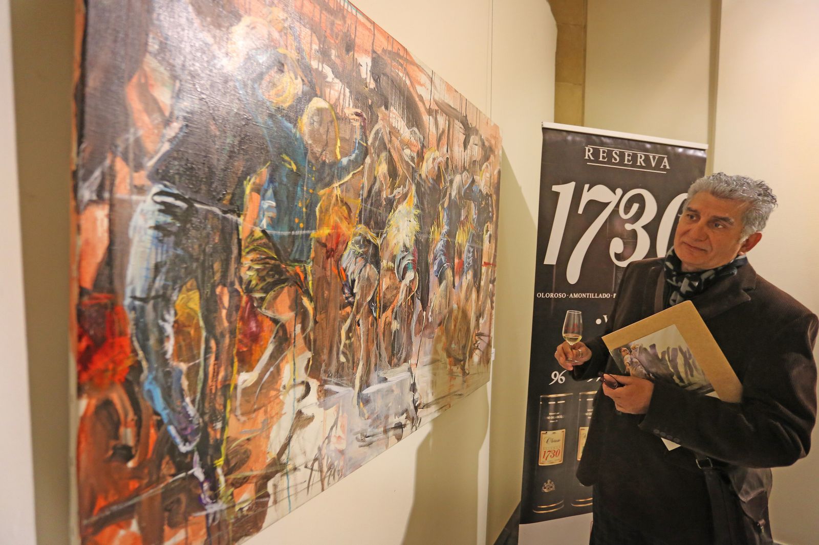 Exposición de Juan Carmona titulada El Tiempo y La Danza en los Claustros de Santo Domingo dentro de los actos paralelos del Festival de Jerez 2020