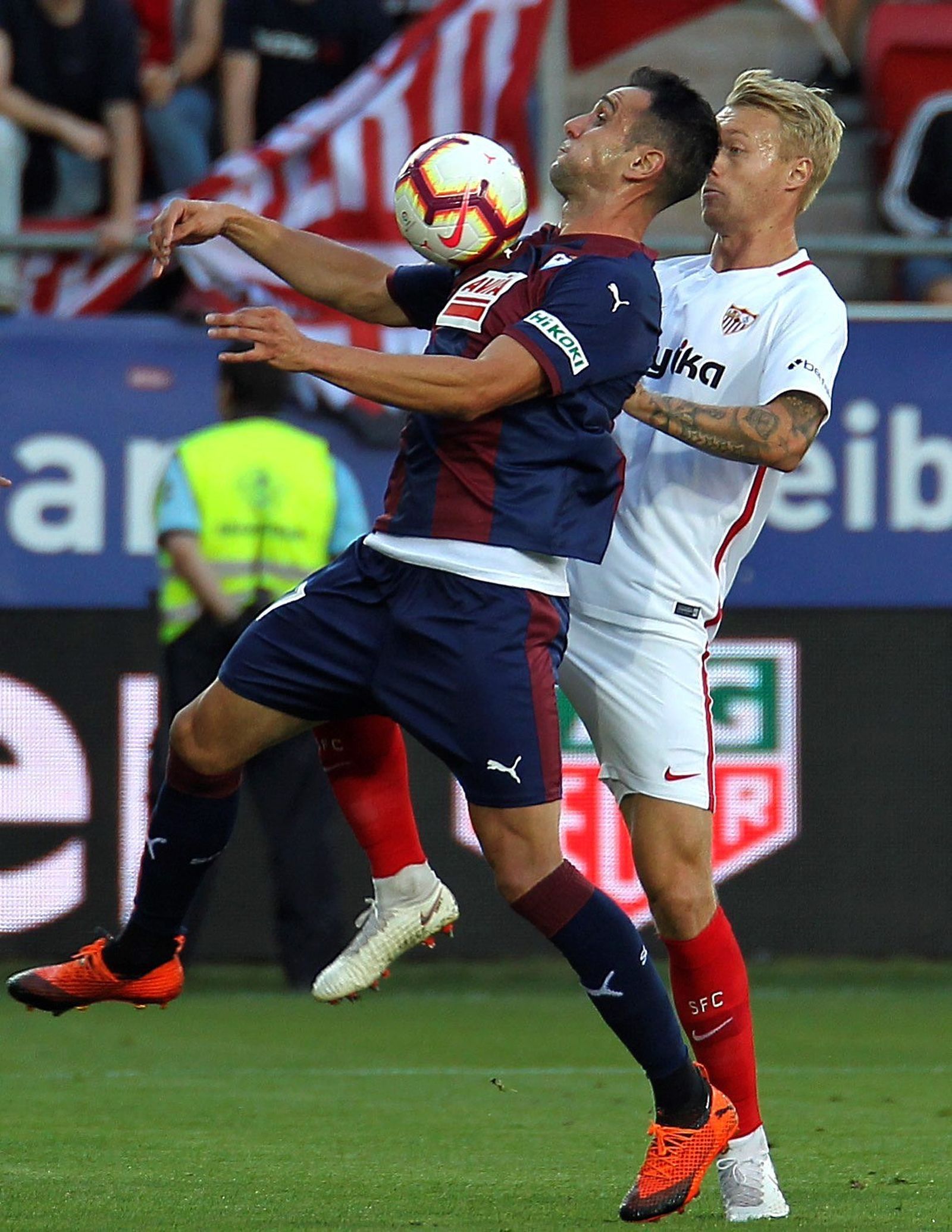 Las imágenes del Éibar-Sevilla