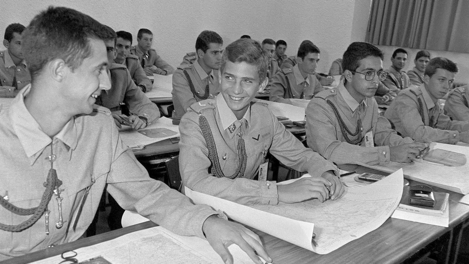 Felipe VI, en la academia militar.