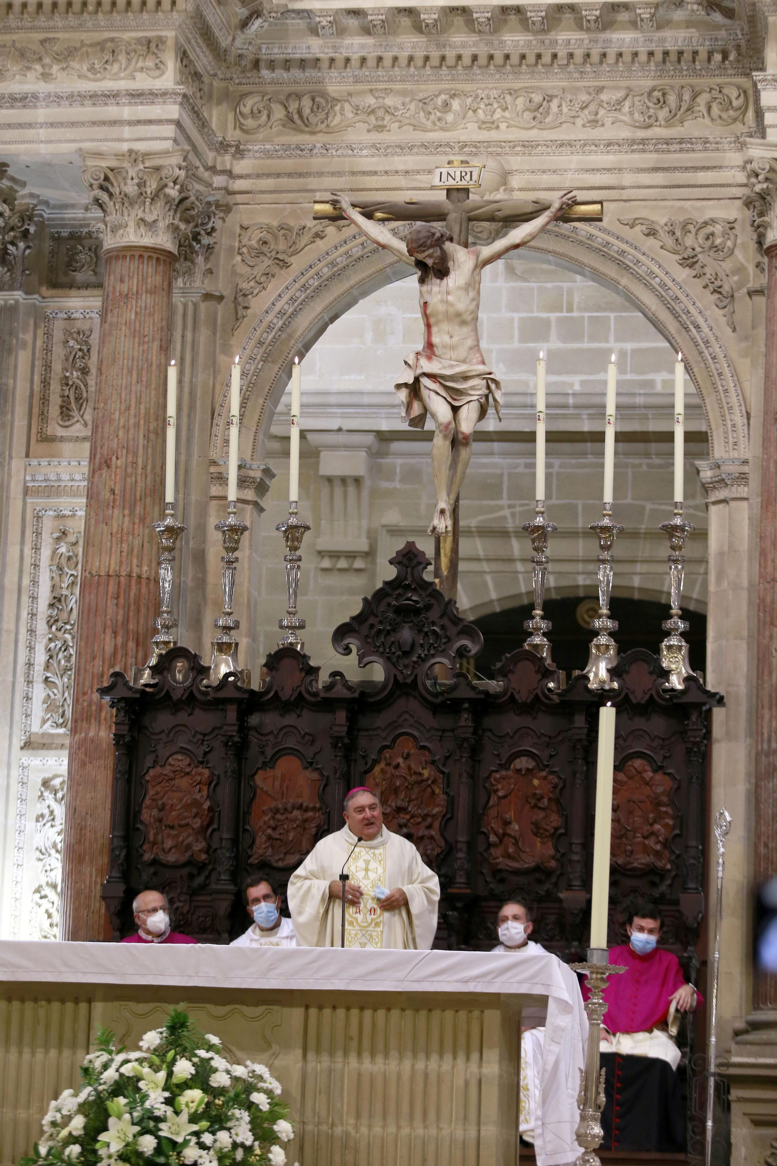 Última misa de D. José Mazuelos en Jerez como Obispo de Asidonia Jerez